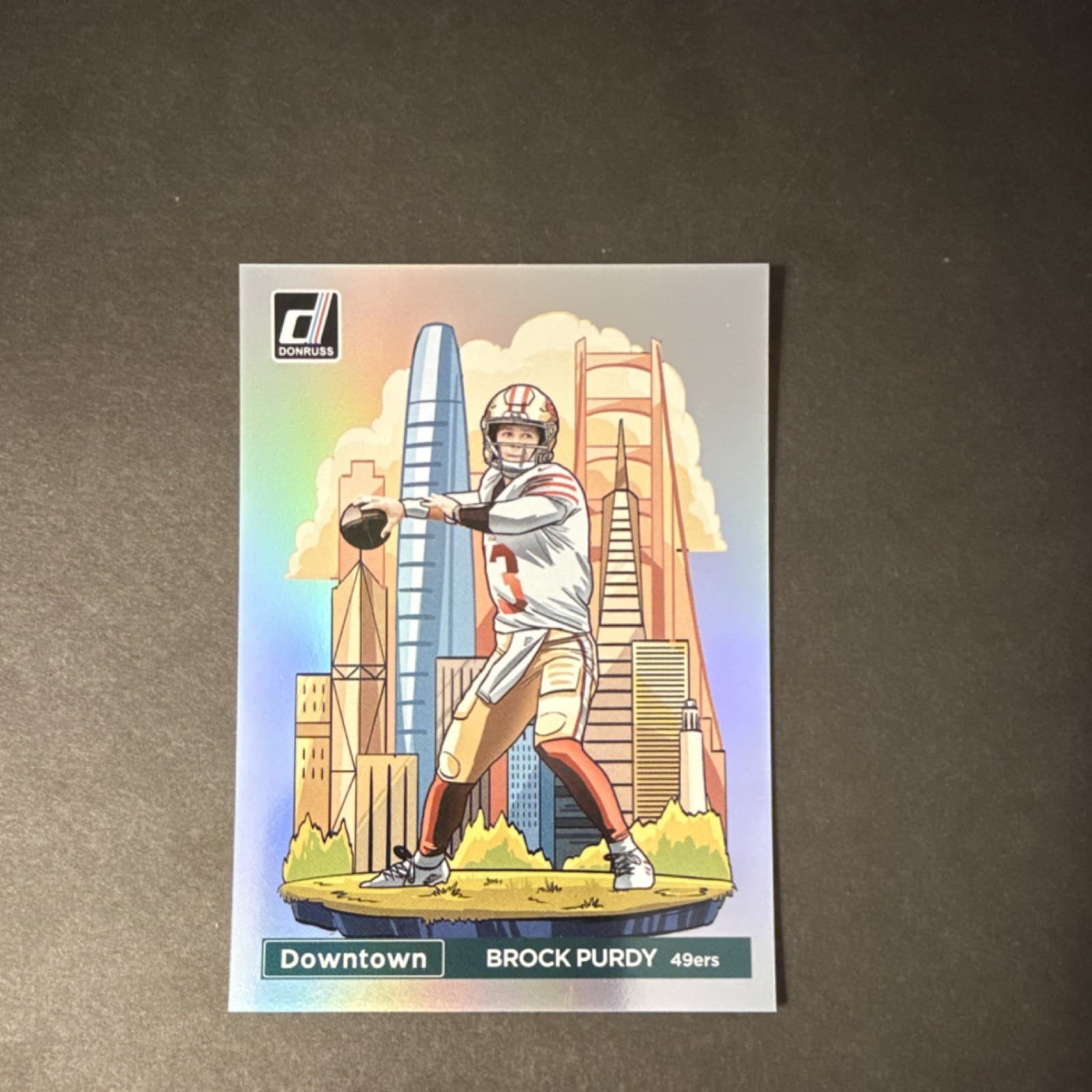2024 Panini Donruss Brock Purdy San Francisco 49ers Downtown 