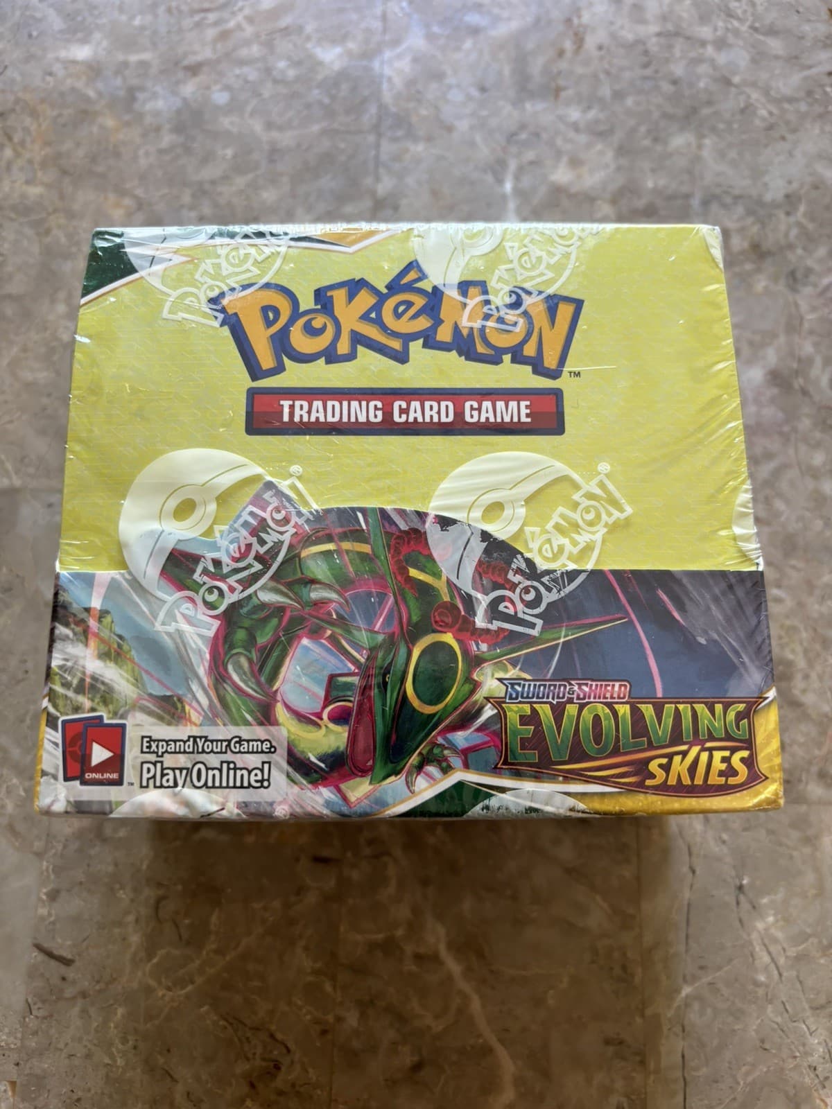 Pokemon TCG Sword & Shield Evolving Skies Booster Box Sealed!