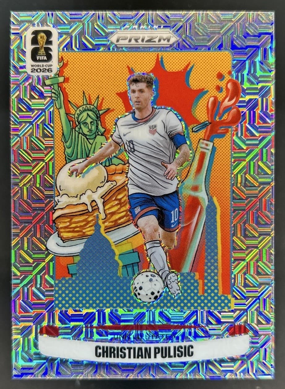 2026 Panini Prizm World Cup Christian Pulisic National Landmarks Mojo SSP #/25