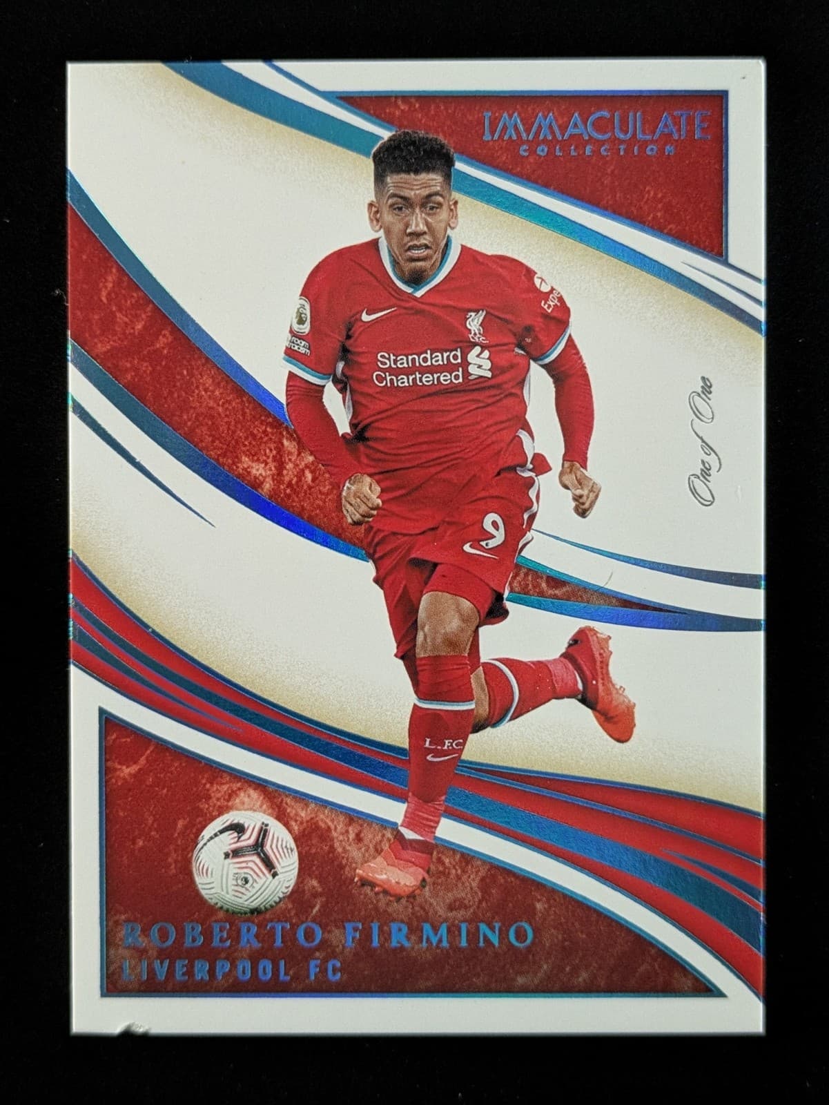 2020-21 Panini Immaculate Collection ROBERTO FIRMINO 1/1 Platinum Liverpool #153
