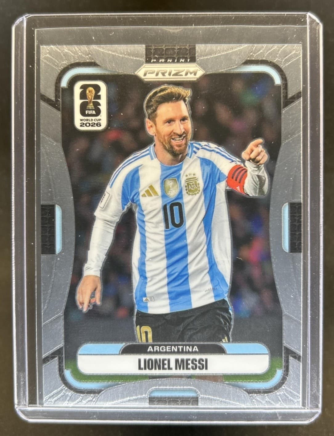 2026 Panini Prizm World Cup Lionel Messi Variation SSP #10 Argentina
