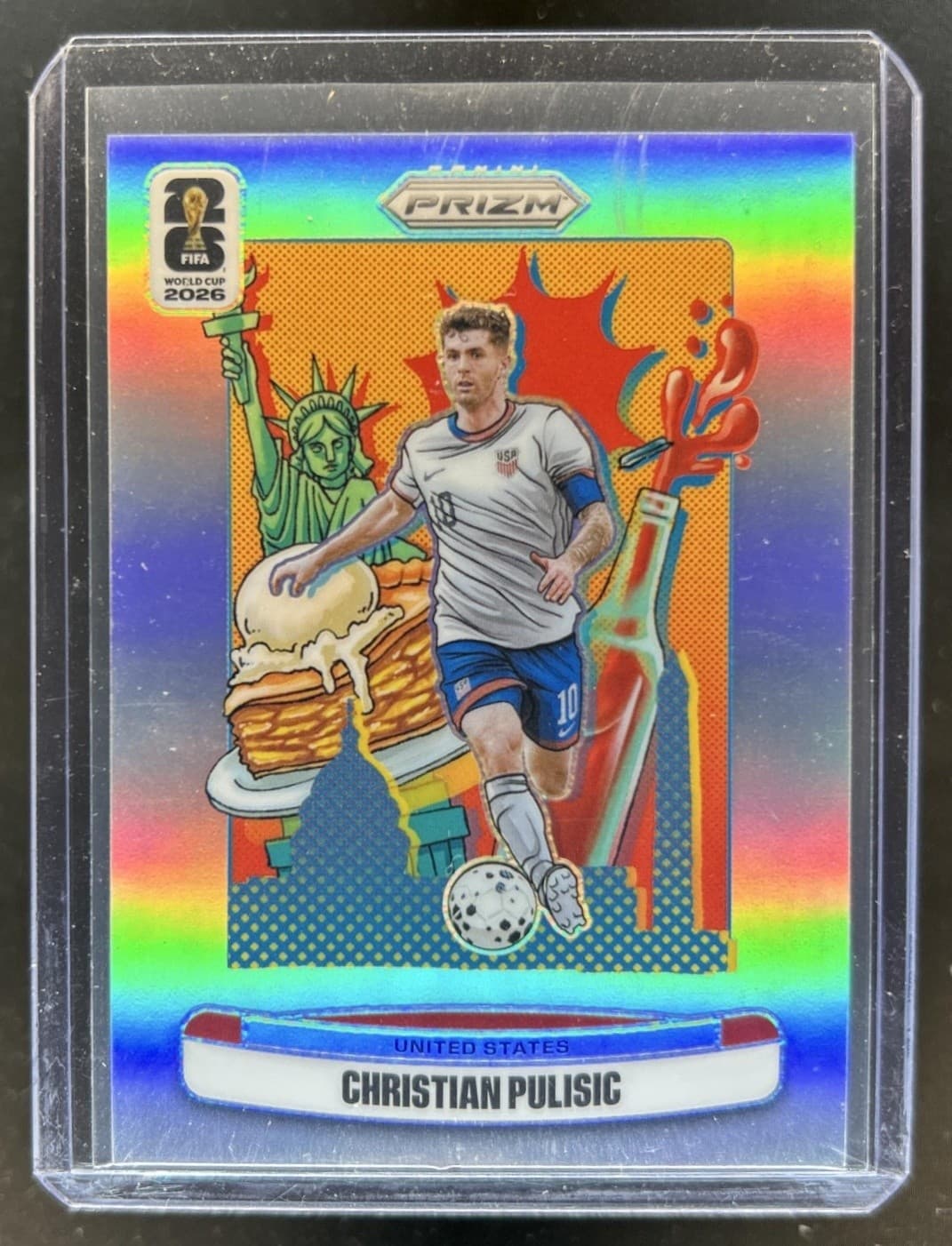2026 Panini Prizm World Cup Christian Pulisic National Landmarks SSP #21 USMNT