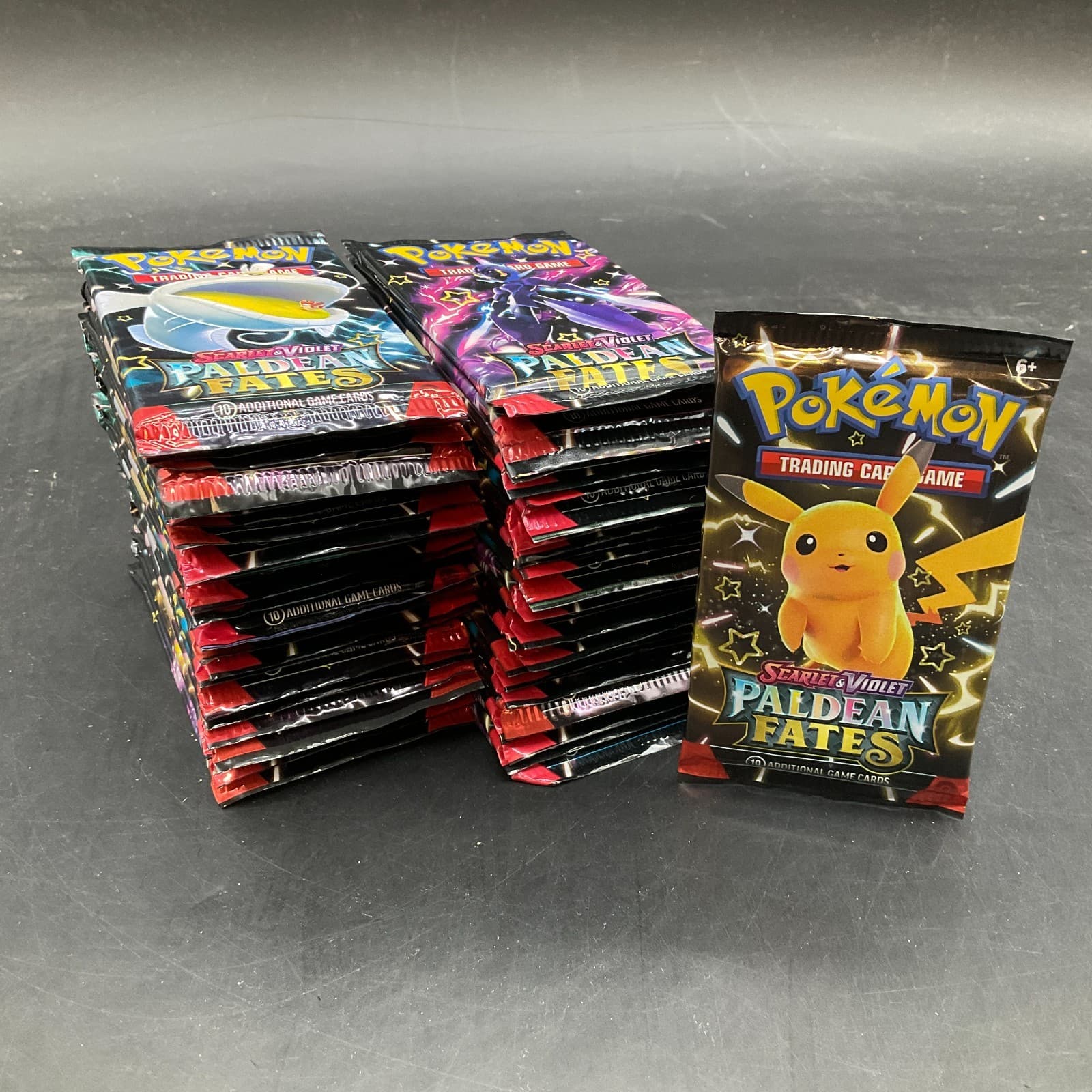 Lot of (50) Pokemon TCG Paldean Fates Booster Packs SEALED SV4.5