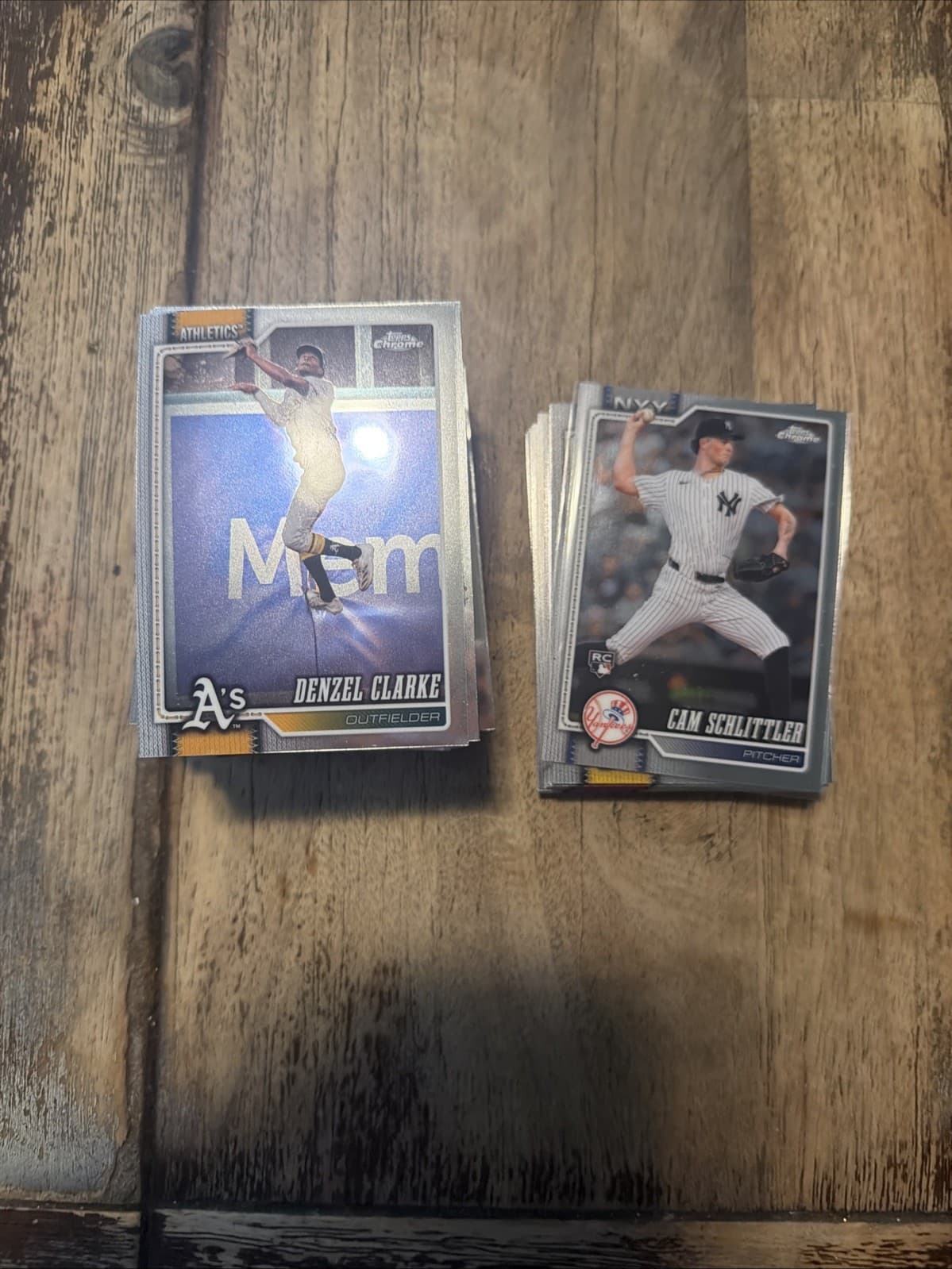 2026 Topps Chrome Baseball Bulk Base 66Cards 19 Rookie Cards 85 Total
