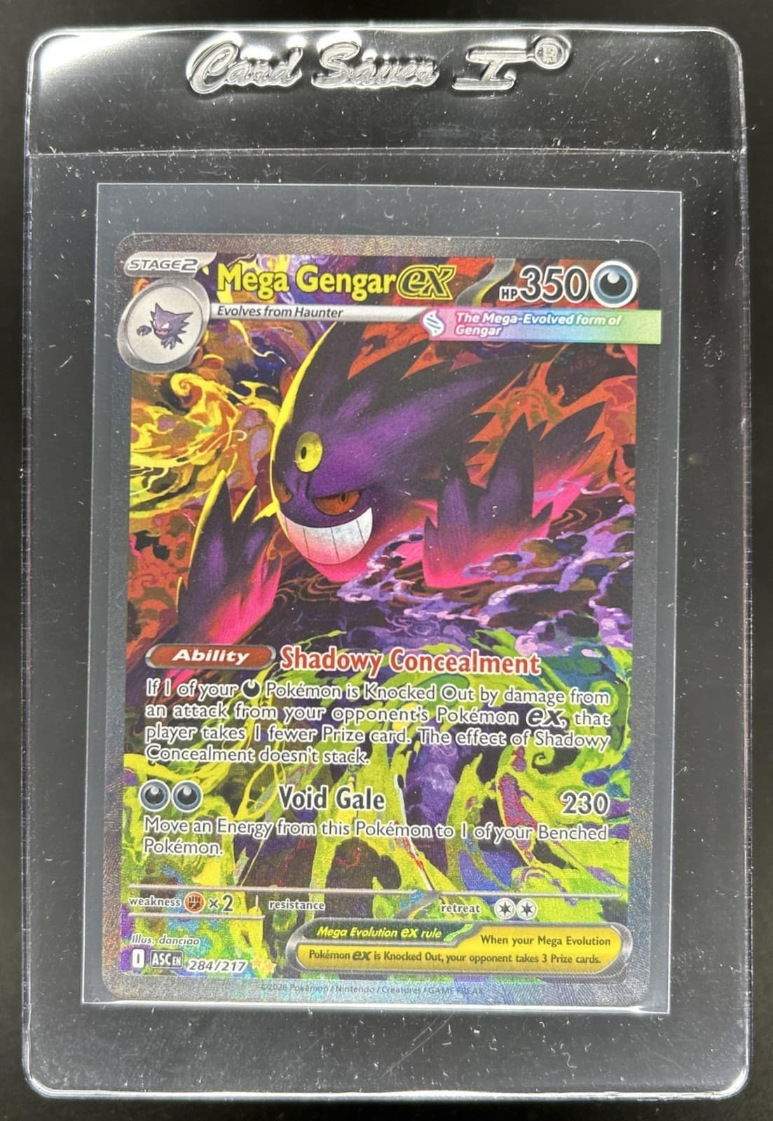 2026 Pokemon Ascended Heroes Mega Gengar ex Special Illustration Rare #284/217