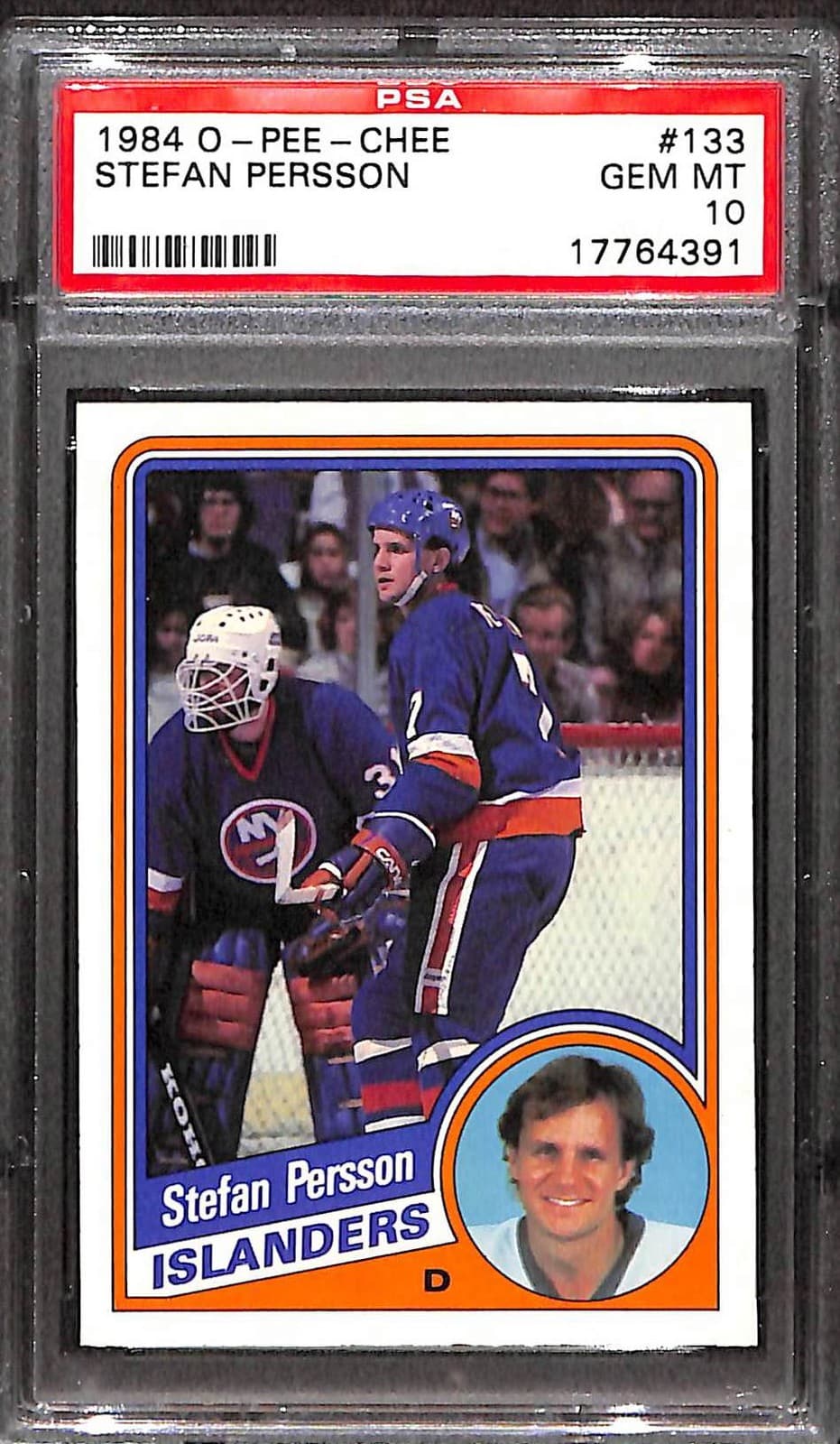 1984 O-Pee-Chee #133 Stefan Persson PSA 10 GEM-MT 17764391