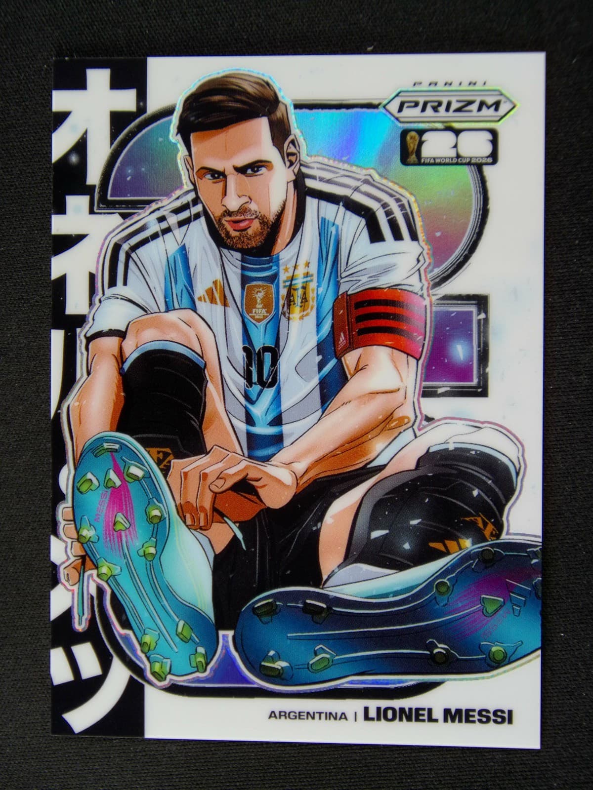 2026 Prizm FIFA World Cup Lionel Messi #10 Argentina Manga Case Hit SSP Mint
