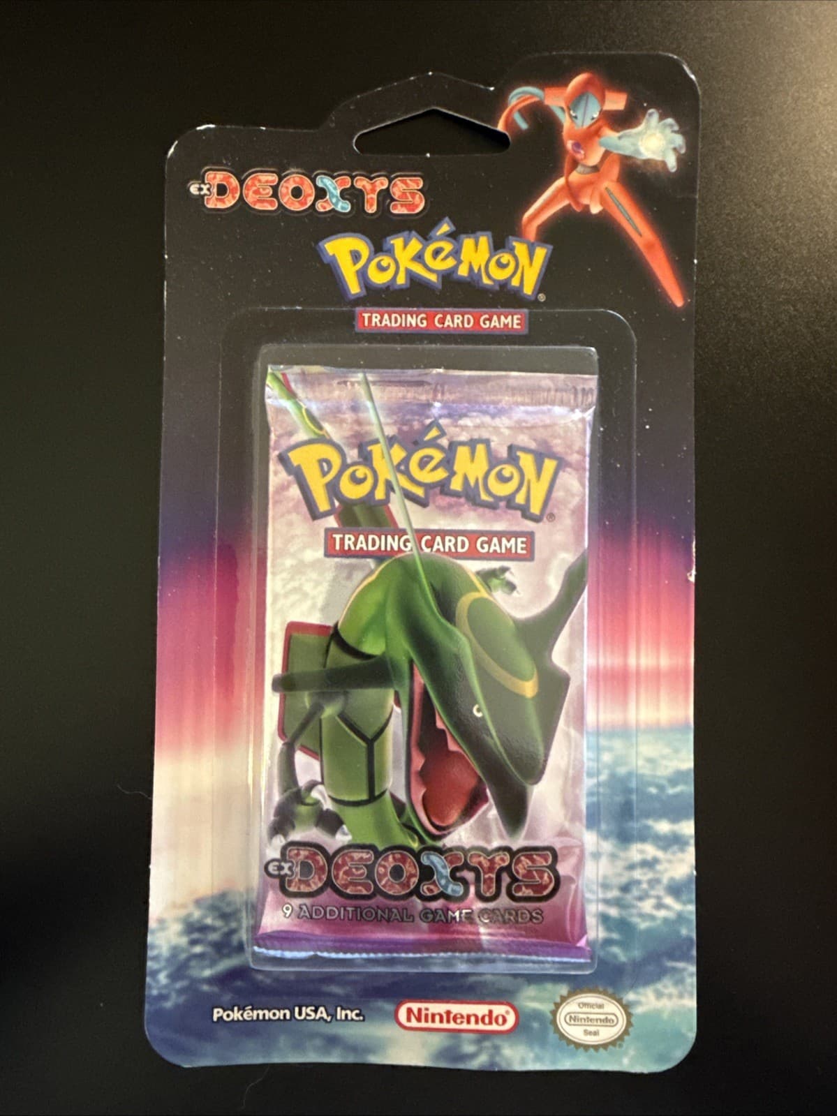 Pokemon EX Deoxys Ultra Rare Blister Pack Sealed Vintage 2005