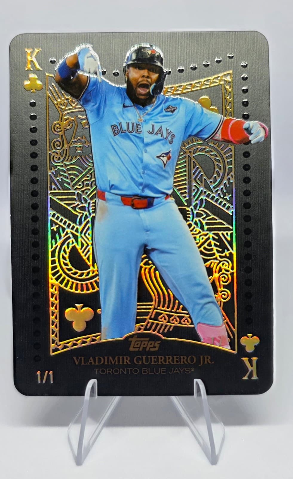 2026 Topps Vladimir Guerrero Jr #AK-24 All Kings Gold Foil 1/1 Toronto Blue Jays