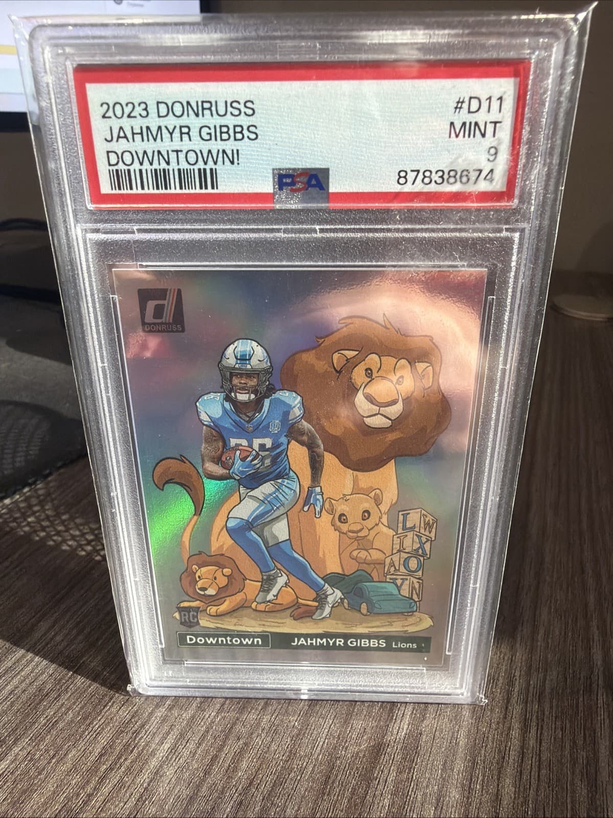 2023 Panini Donruss - Downtown! Jahmyr Gibbs #D-11 (RC)