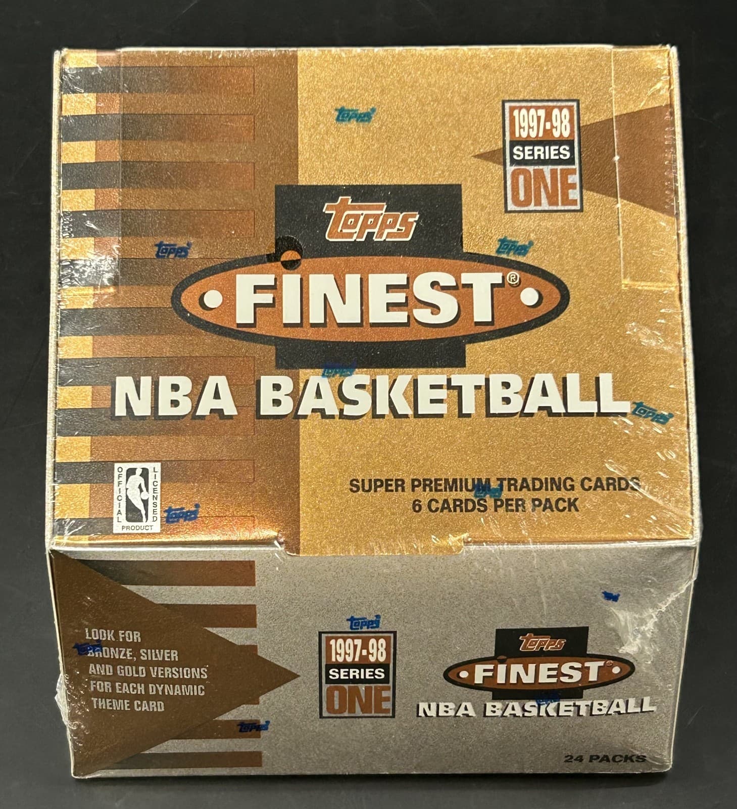 1997-98 Topps Finest Series 1 Basketball Hobby Box Sealed Tim Duncan HOF RC Year