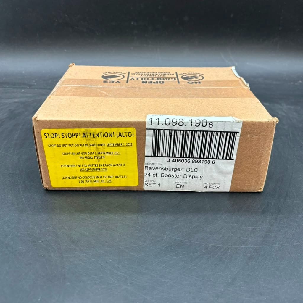 Disney Lorcana TCG First Chapter Booster Box Case SEALED FIRST WAVE