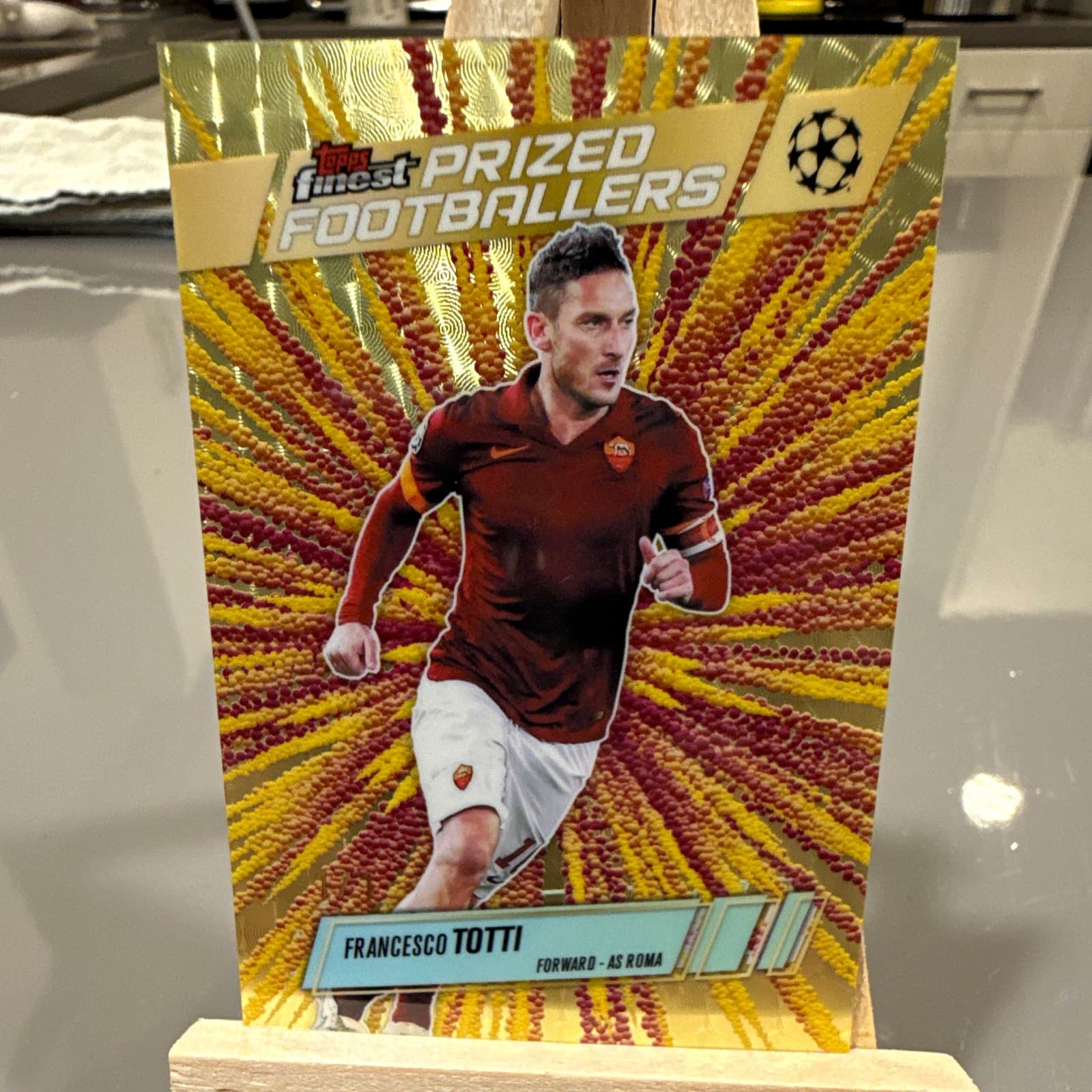 Topps Finest 2026 Prized Footballers Francesco Totti PFF-6 Superfractor 1/1