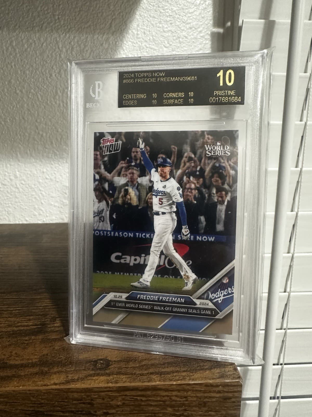 2024 Topps Now - World Series Freddie Freeman #866 /39681