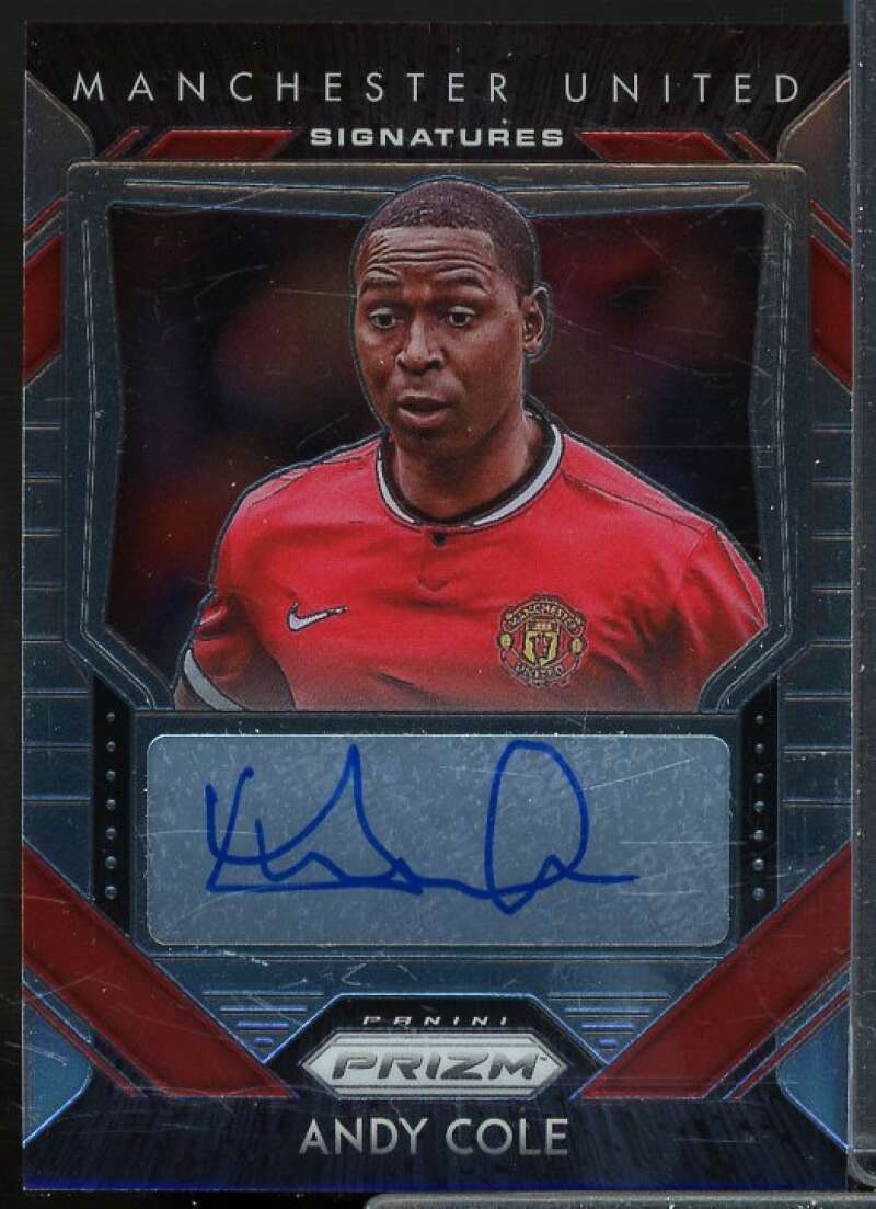 Andy Cole Card 2020-21 Panini Prizm English Soccer Signatures #23