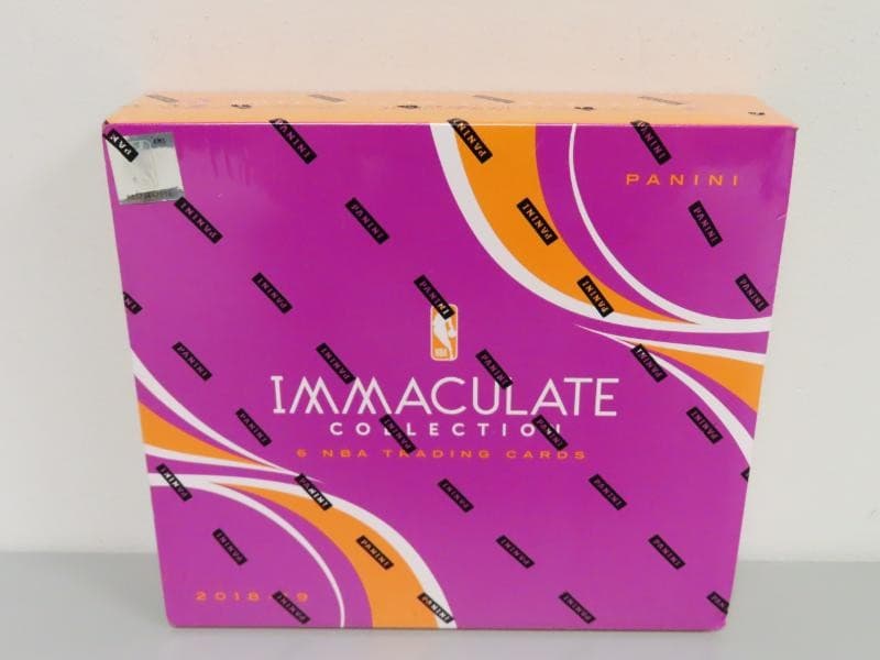 2018-19 Panini Immaculate Collection NBA Basketball Factory Sealed Hobby Box