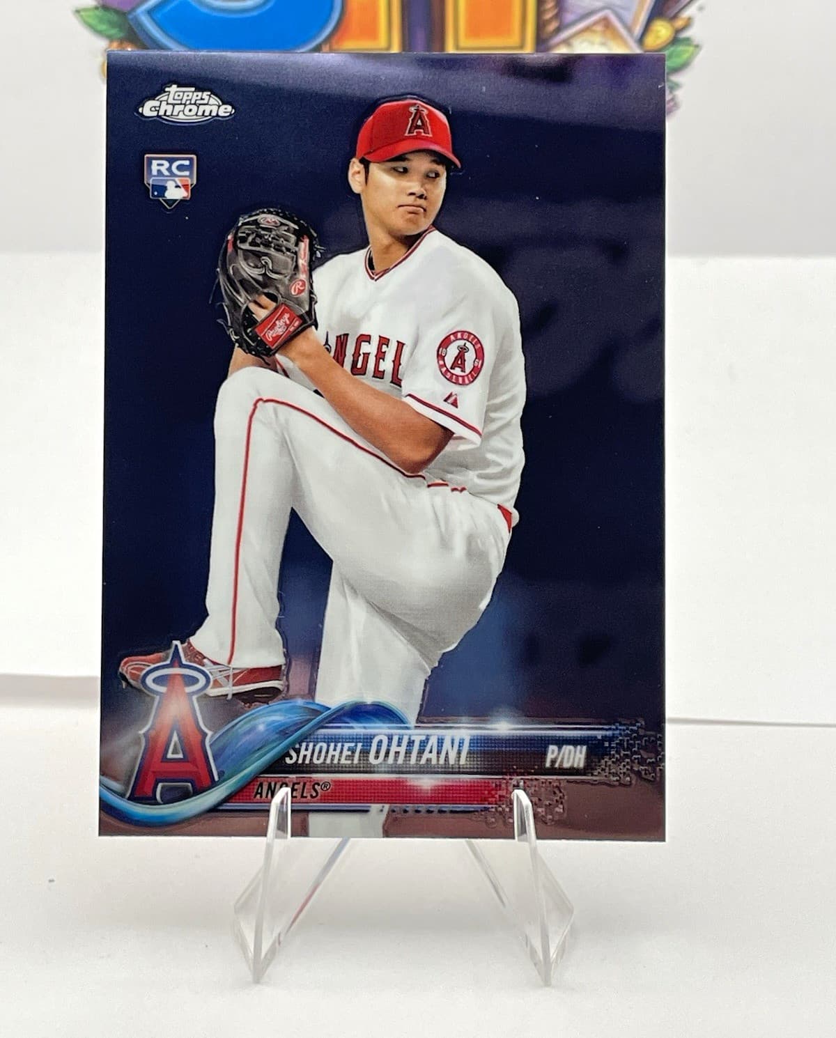 Topps Chrome 2018 Shohei Ohtani Angels Rookie RC #150 White Jersey MLB