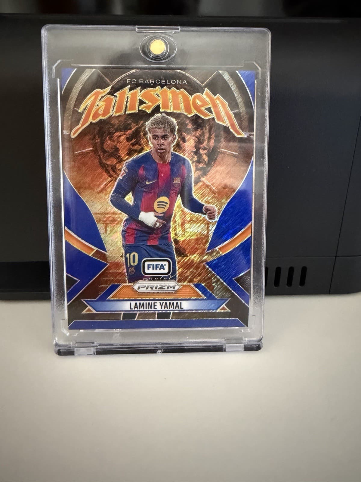 2025-26 Fifa Prizm Lamine Yamal Talismen Blue Shimmer /5