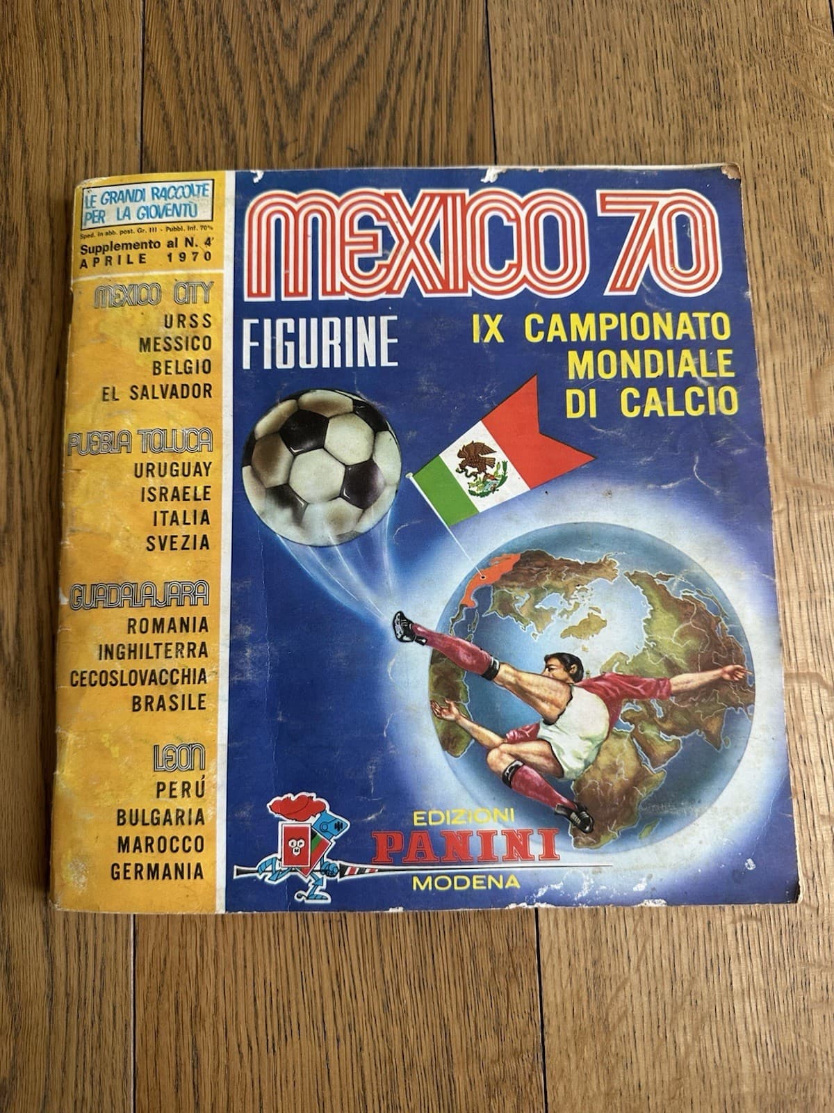 Panini Mexico 70 World Cup Footballers Album In Good Condition Many Figures