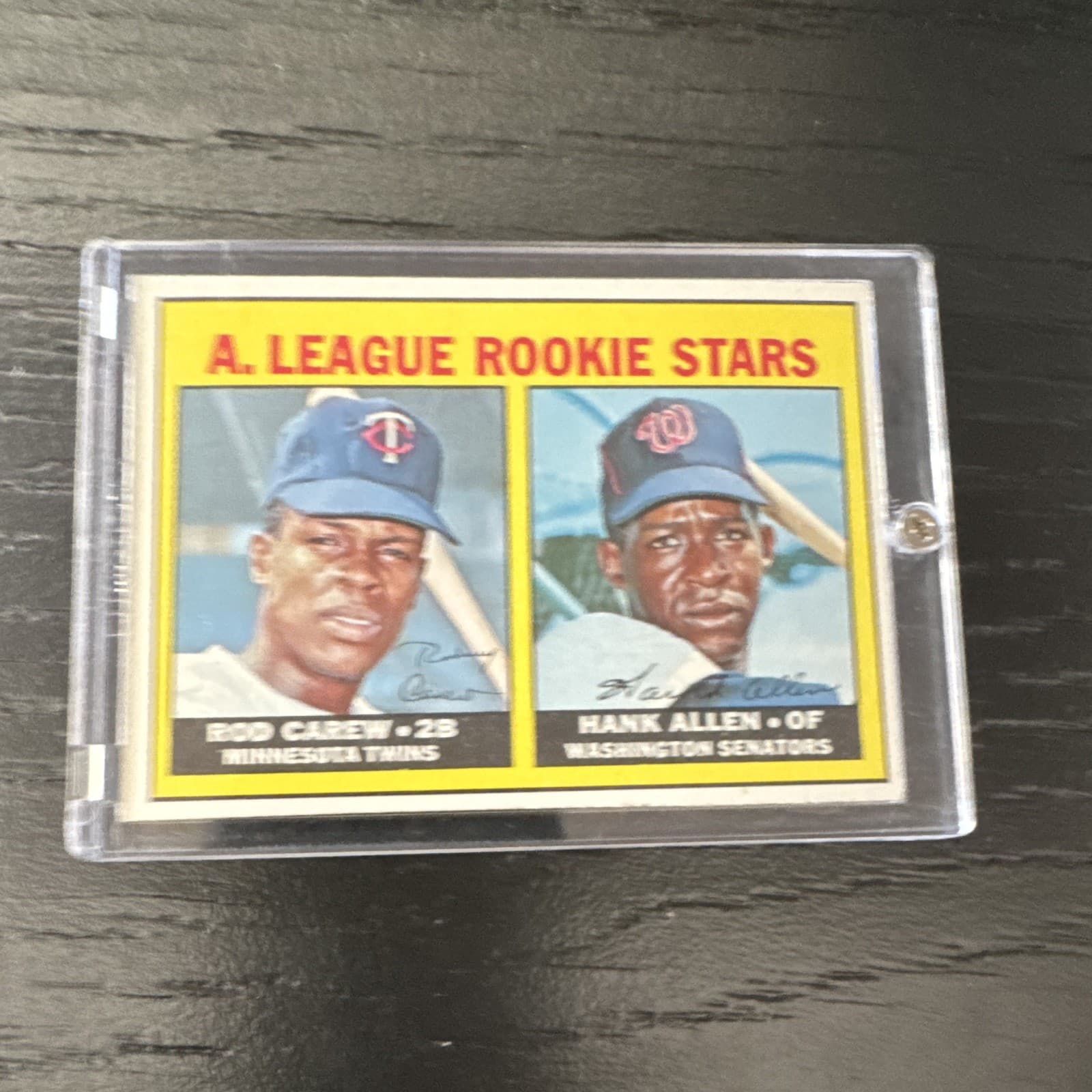 1967 Topps #569 A. League Rookie Stars RC Rod Carew Hank Allen