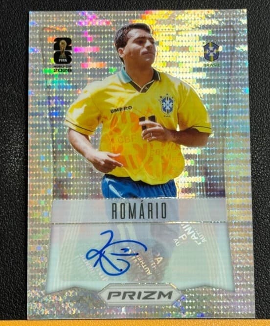 Romario 2026 Panini Prizm FIFA World Cup 2012 Throwback Preferred Auto #12-R d