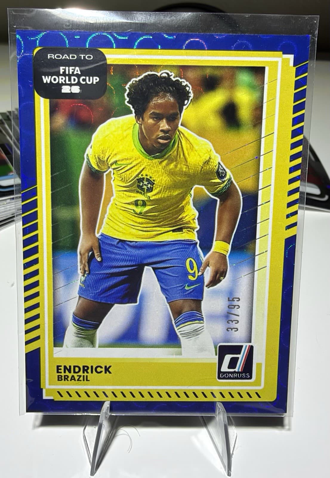 Panini Donruss Road to FIFA World Cup 2025-26 Endrick Brazil #188 Cubic /95