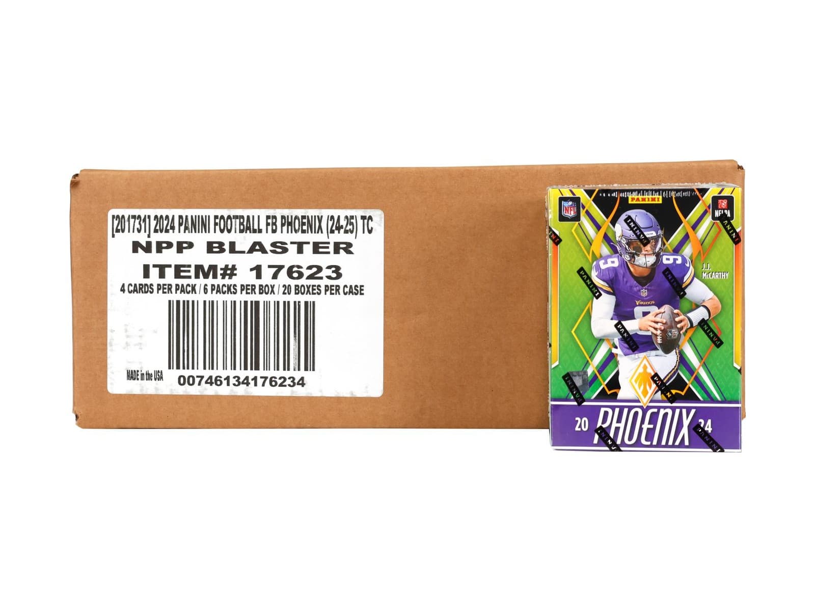 2024 Panini Phoenix Football 6-Pack Blaster 20-Box Case