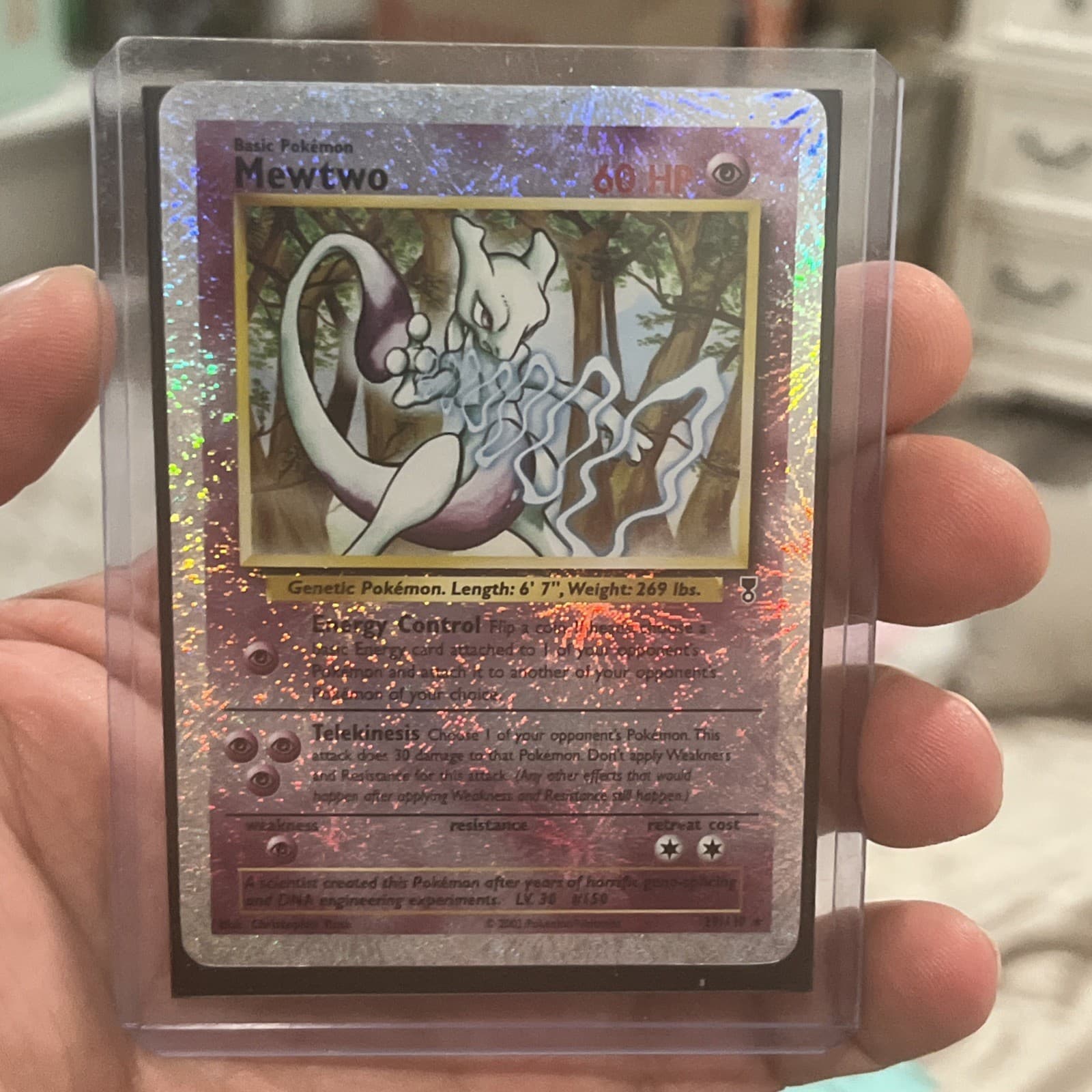 Pokemon TCG Mewtwo 29/110 Legendary Collection Reverse Holo Rare 60 HP English