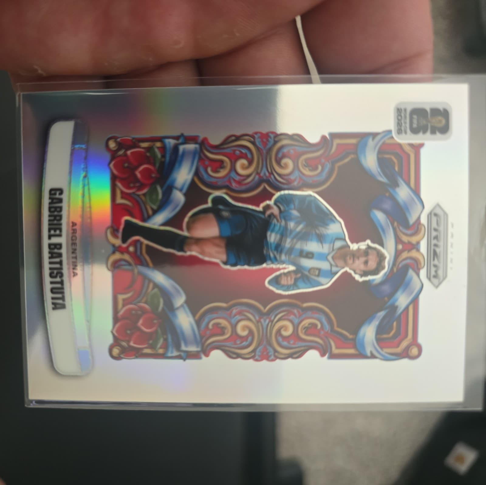 2026 Panini Prizm FIFA World Cup National Landmarks Gabriel Batistuta Argentina