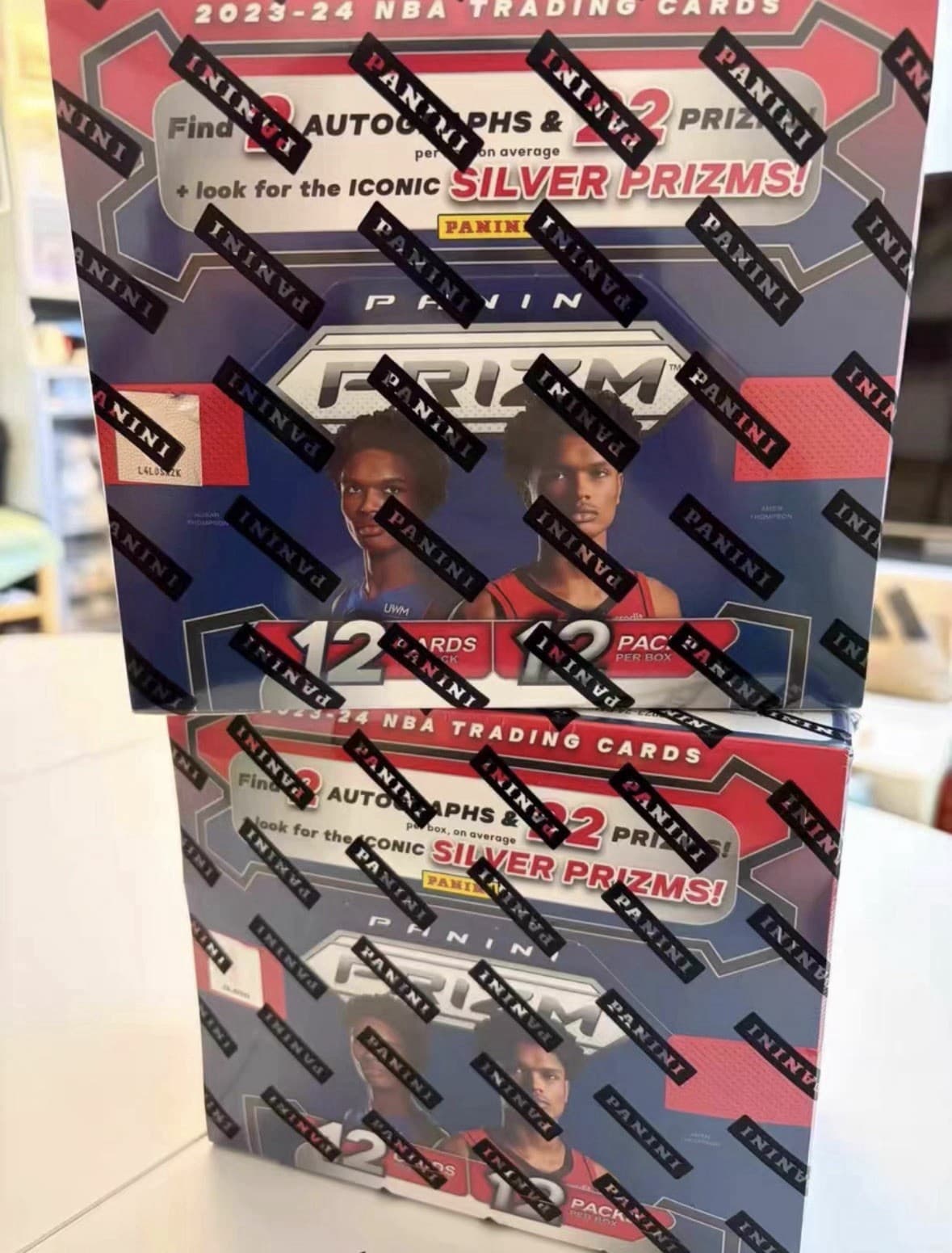2023-24 Panini Prizm NBA Basketball Sealed Hobby Box Wemby Year Free Shipping E