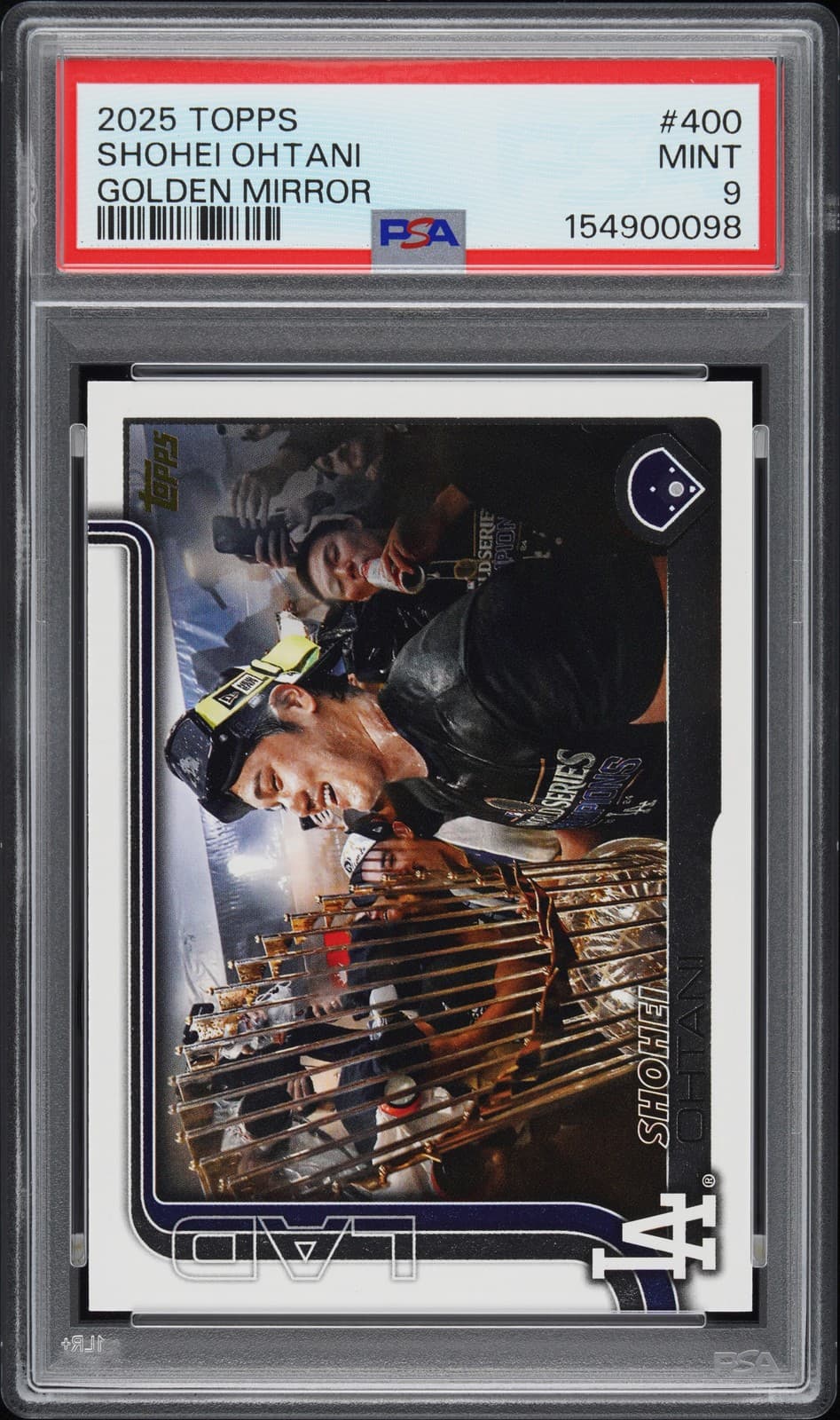 2025 TOPPS GOLDEN MIRROR #400 SHOHEI OHTANI PSA 9