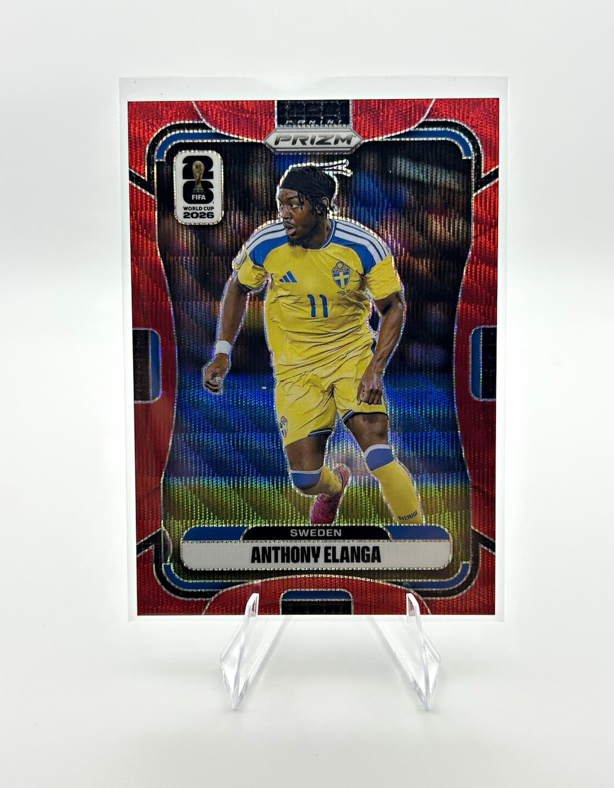 Panini 2026 Prizm FIFA World Cup Anthony Elanga Sweden #499 Soccer Card