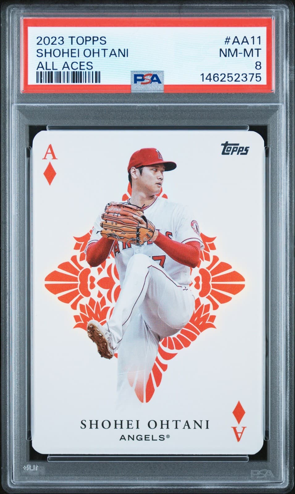 2023 Topps All Aces #AA11 Shohei Ohtani All Aces PSA 8