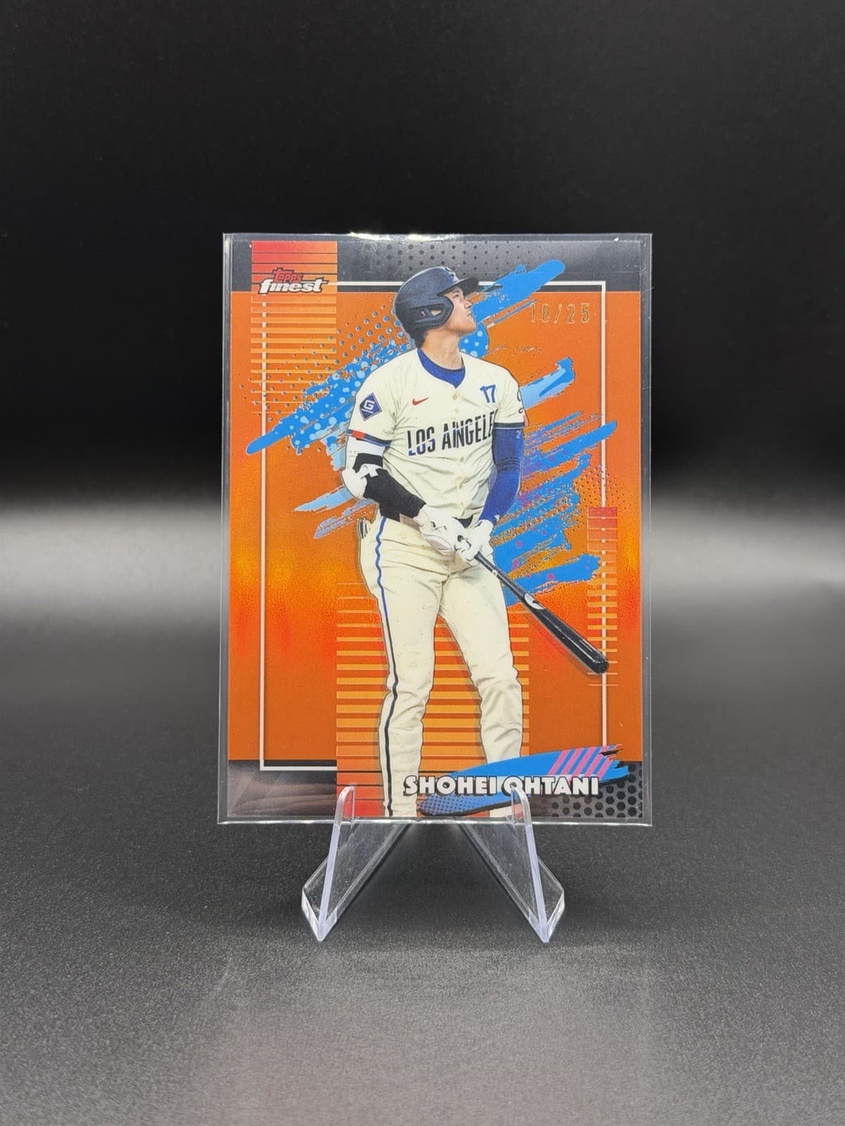 2026 Topps Finest SHOHEI Ohtani /25 True Orange Uncommon Refractor