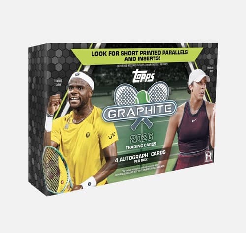 2026 Topps Graphite Tennis - Hobby Box × 1 - Presale Confirmed April 25th Ship