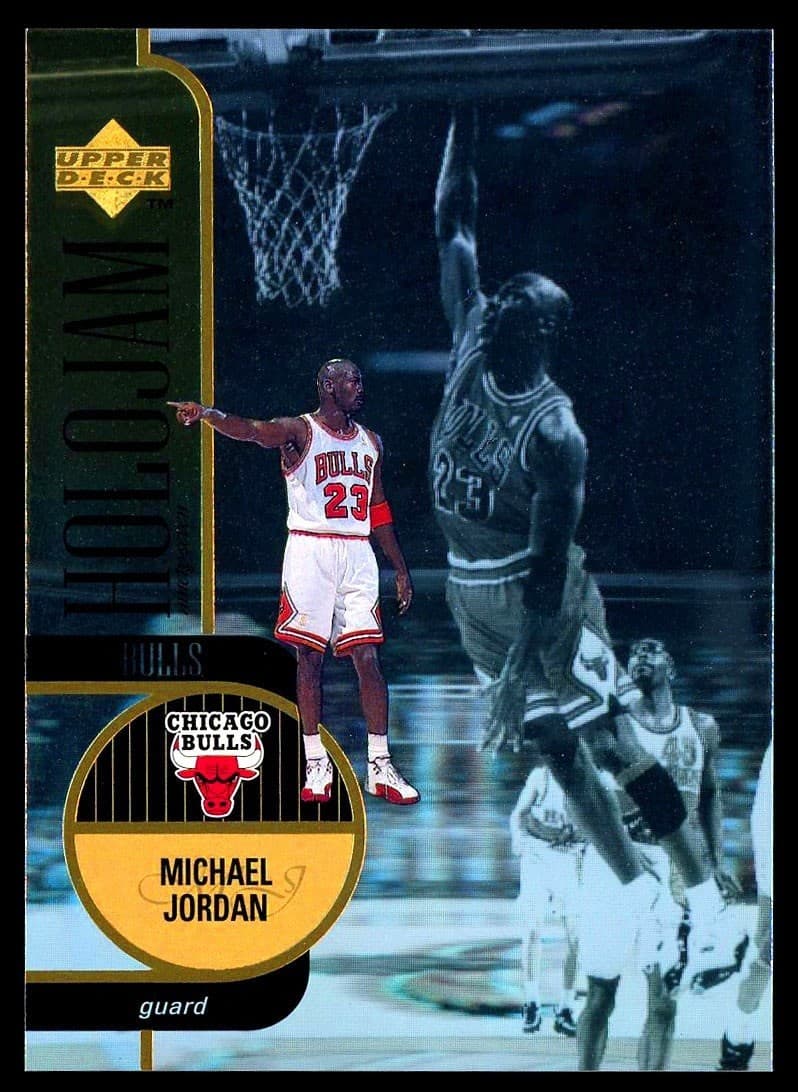 Michael Jordan 1997-98 Upper Deck Holojam 1 Rare SP BULLS HOF