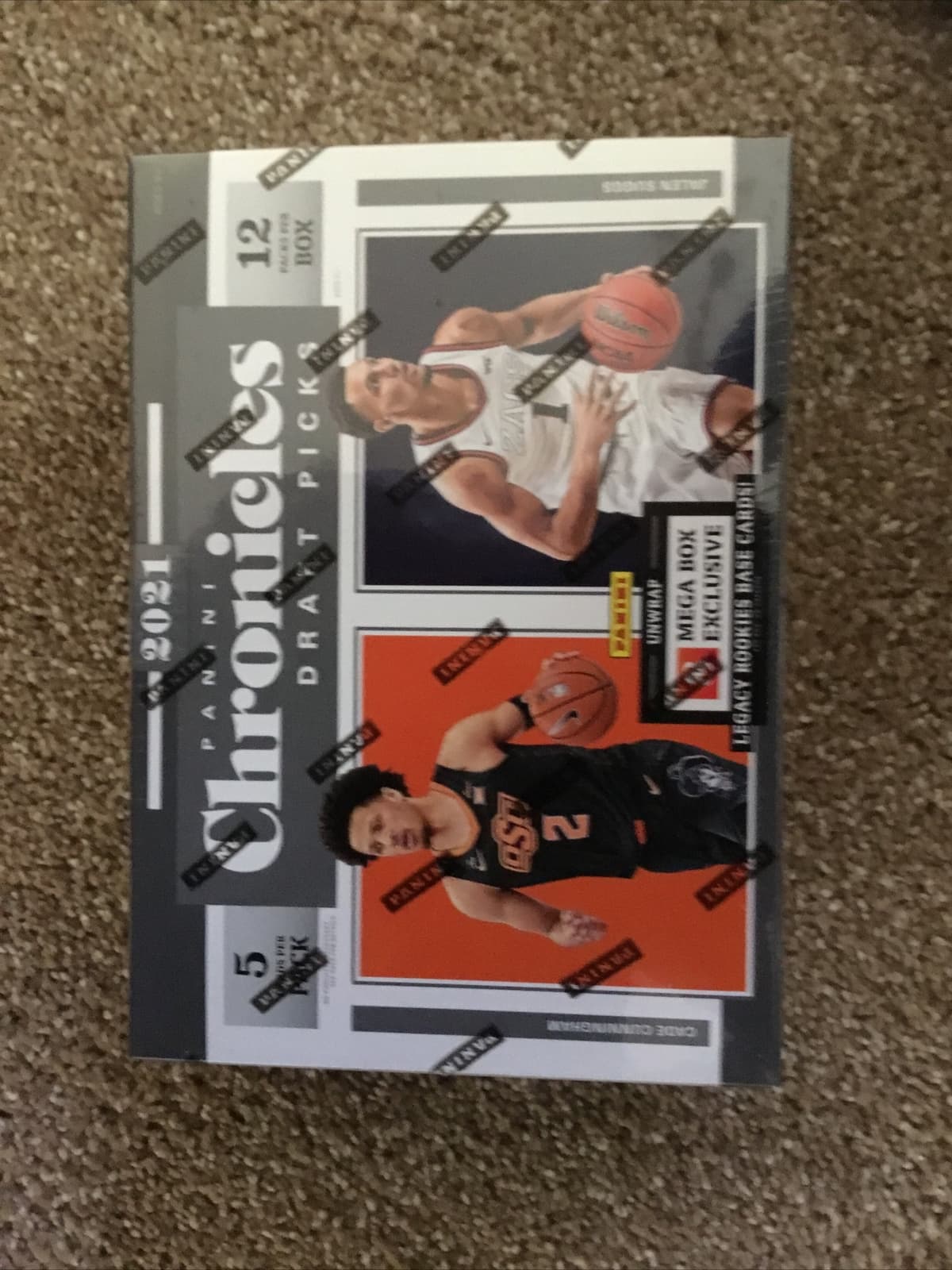 2021 Panini Chronicles Basketball Draft Picks Mega Box Factory Sealed