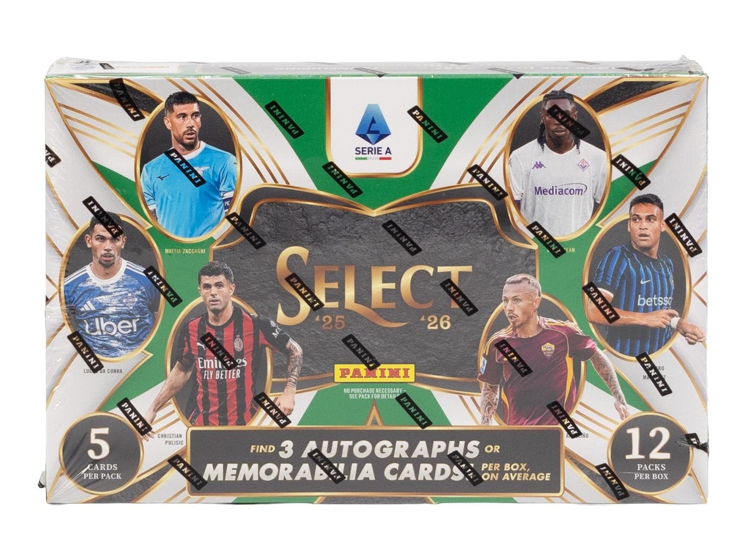 2025/26 PANINI SELECT SERIE A SOCCER HOBBY BOX
