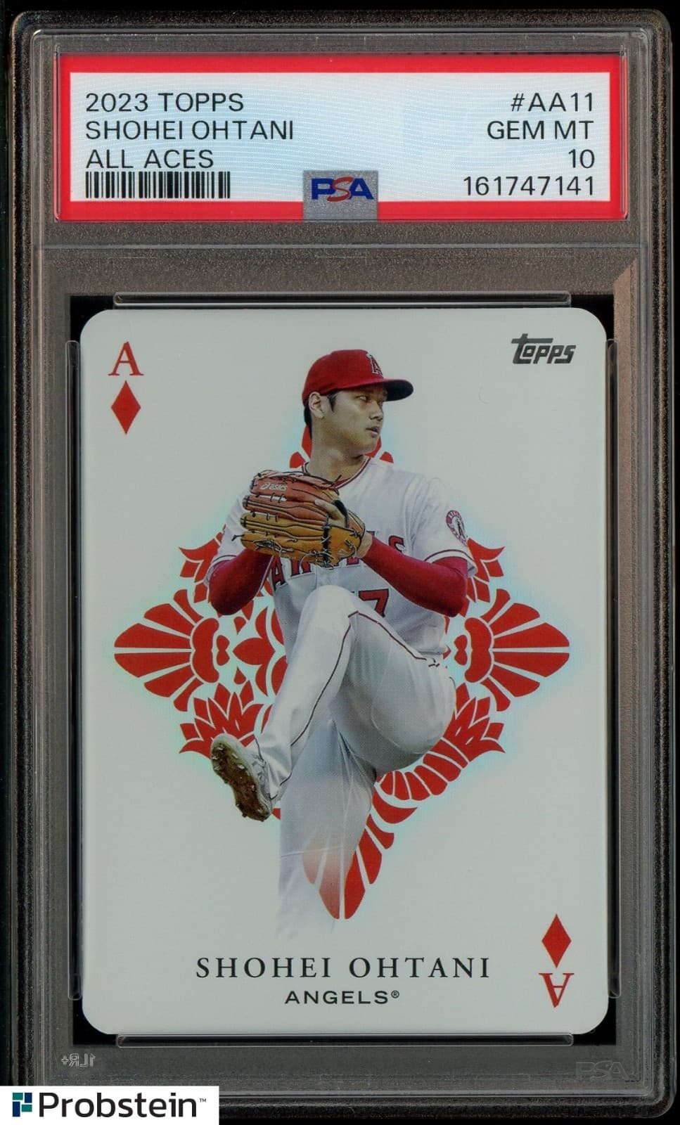 2023 Topps All Aces #AA11 Shohei Ohtani Angels SSP CASE HIT PSA 10 GEM MINT