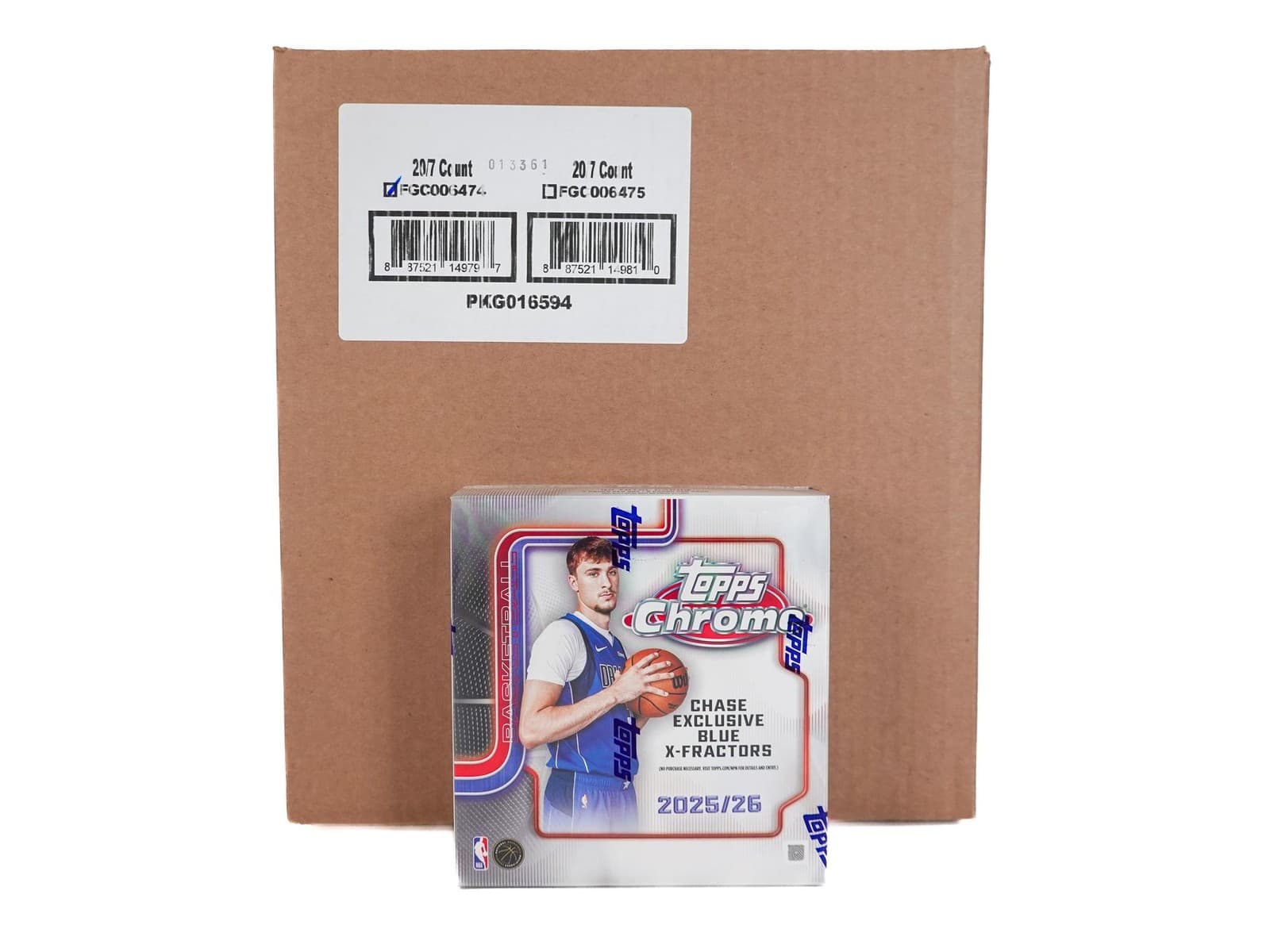2025/26 TOPPS CHROME BASKETBALL MEGA 20-BOX CASE