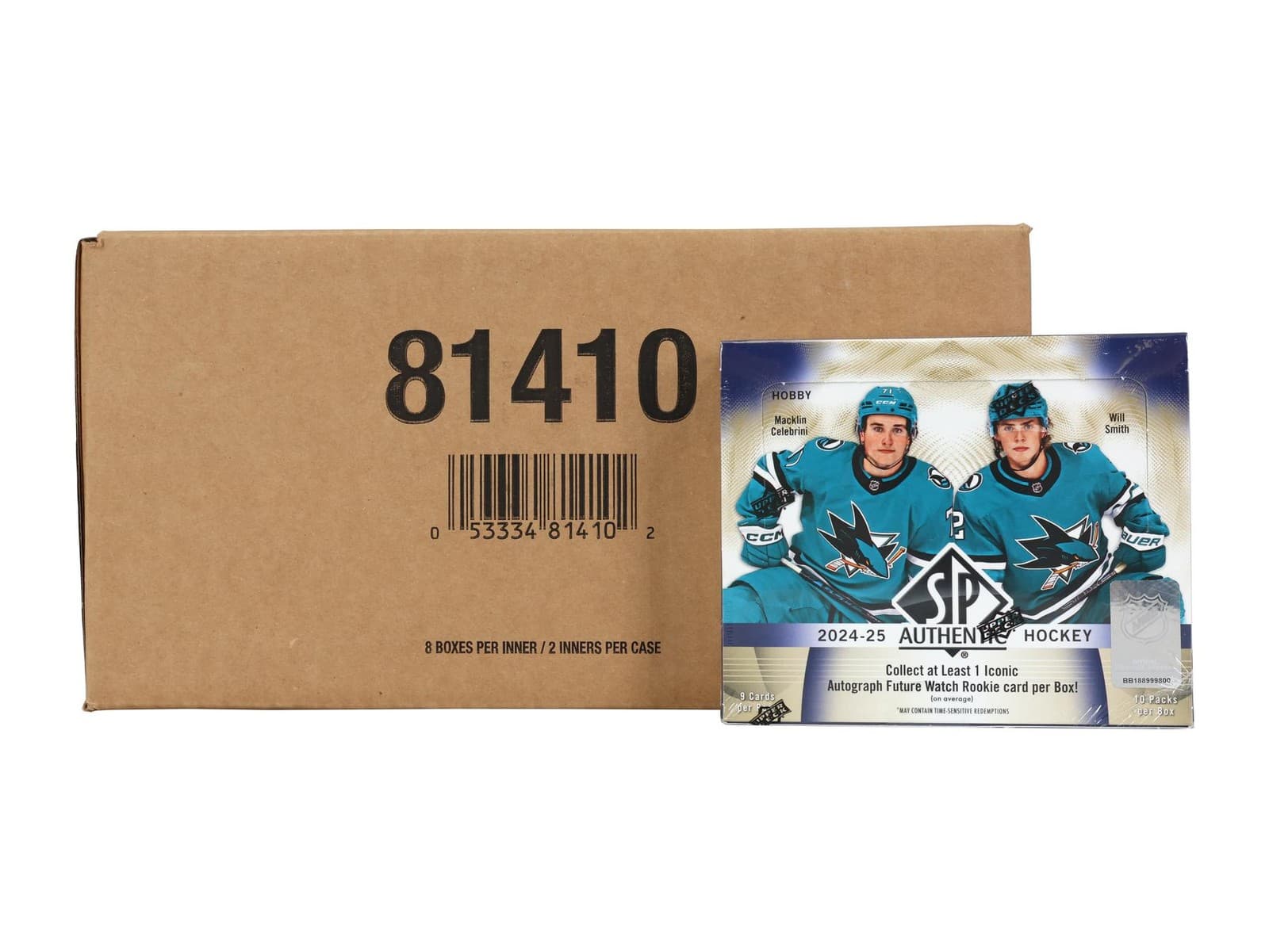 2024/25 UPPER DECK SP AUTHENTIC HOCKEY HOBBY 16-BOX CASE