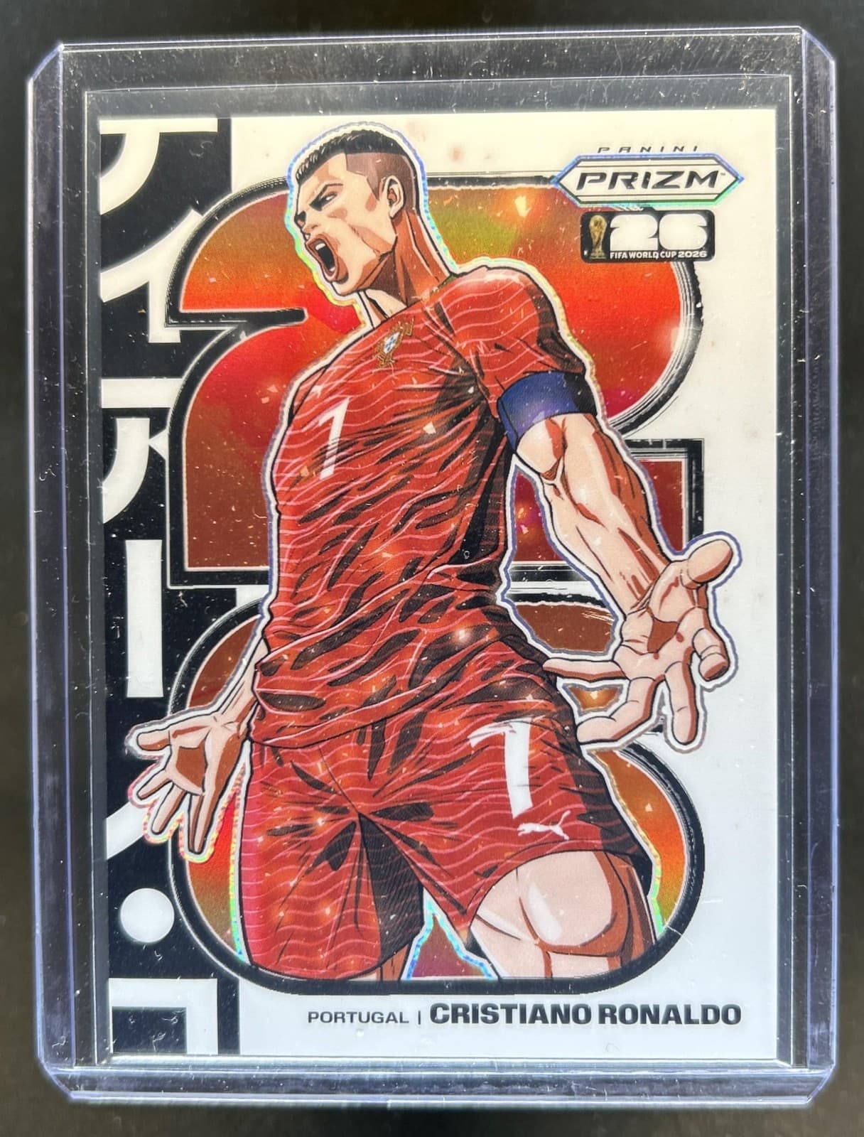 2026 Panini Prizm World Cup Cristiano Ronaldo Manga SSP #7 Portugal