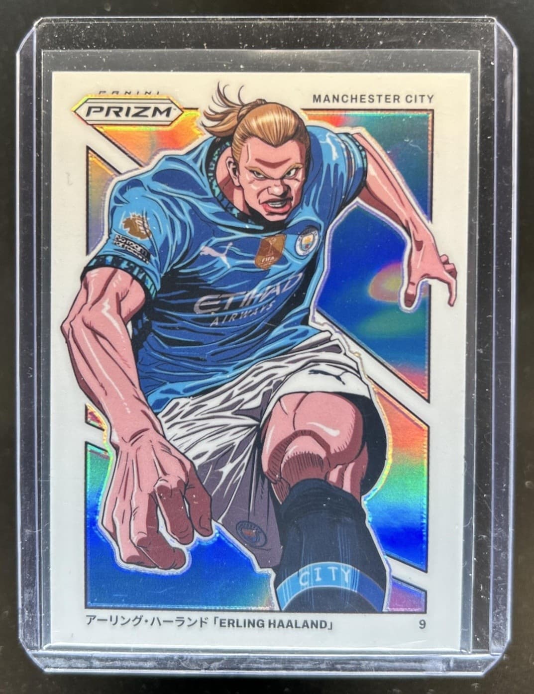 2024-25 Panini Prizm Premier League Erling Haaland Manga #20 Man City