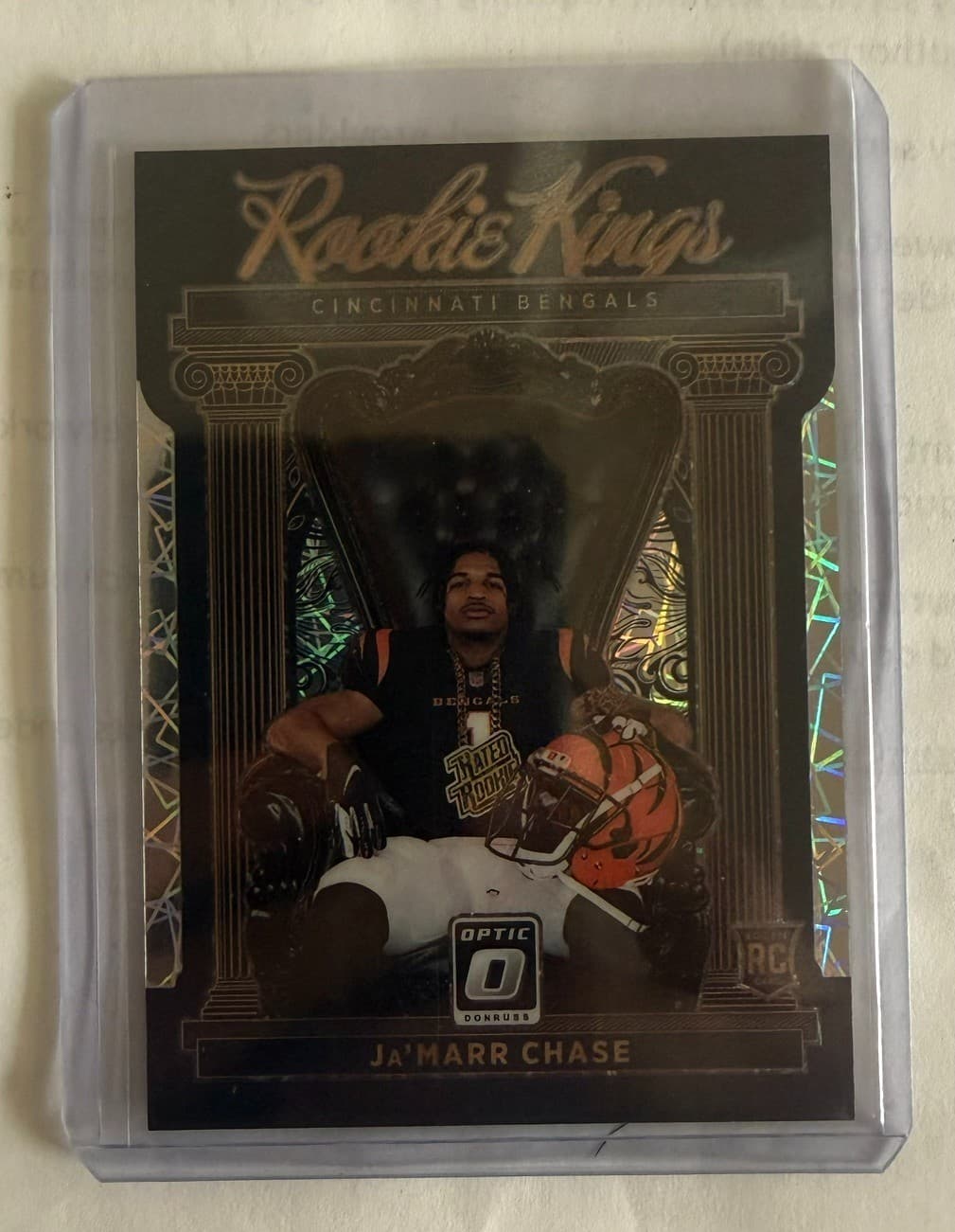 2021 Panini Donruss Optic Ja'Marr Chase Rookie Kings
