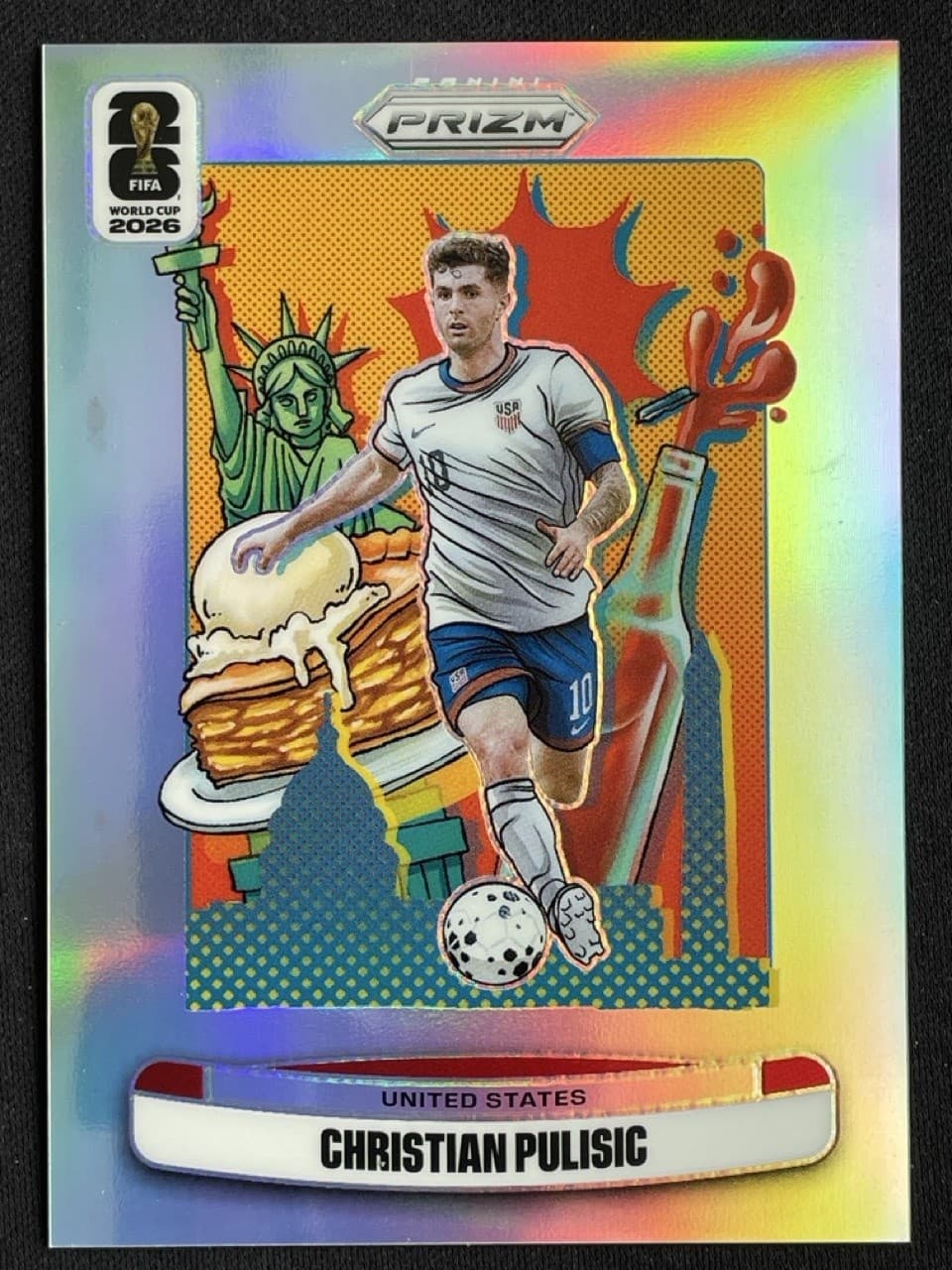 Christian Pulisic 2026 Panini Prizm Fifa World Cup National Landmarks SSP #21 -Y