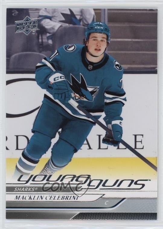 2024-25 Upper Deck Series 2 Young Guns Macklin Celebrini #451 Rookie RC