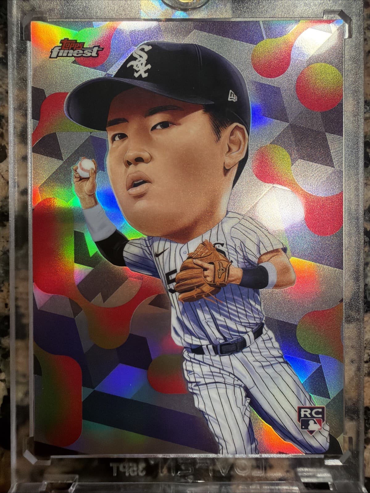 Munetaka Murakami 2026 Topps Finest Headliners SP Rookie White Sox In Hand