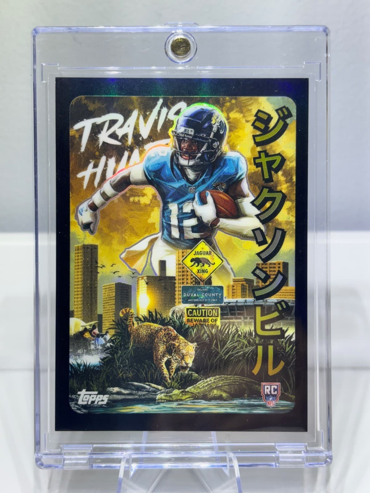 2025 Topps Chrome Travis Hunter Kaiju SP Rookie RC #KAI-9 Jaguars Case Hit!