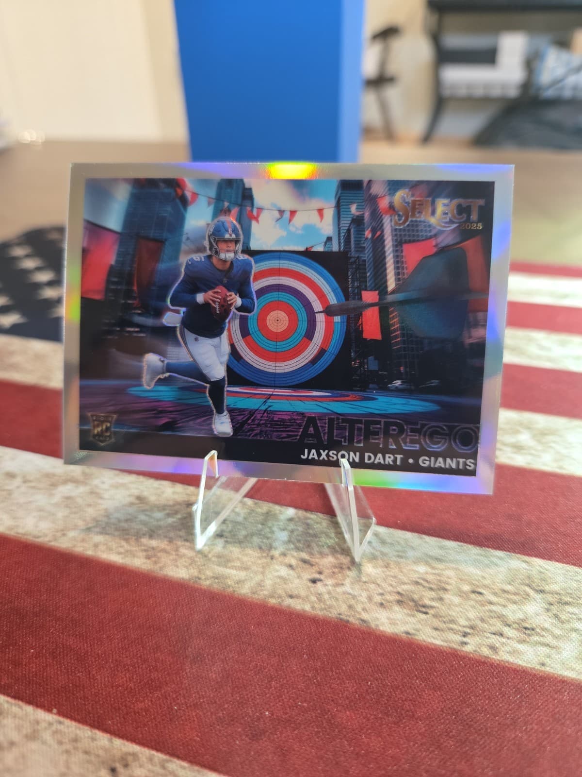 2025 Select Jaxson Dart RC Alter Ego SSP! New York Giants 🔥🔥🔥