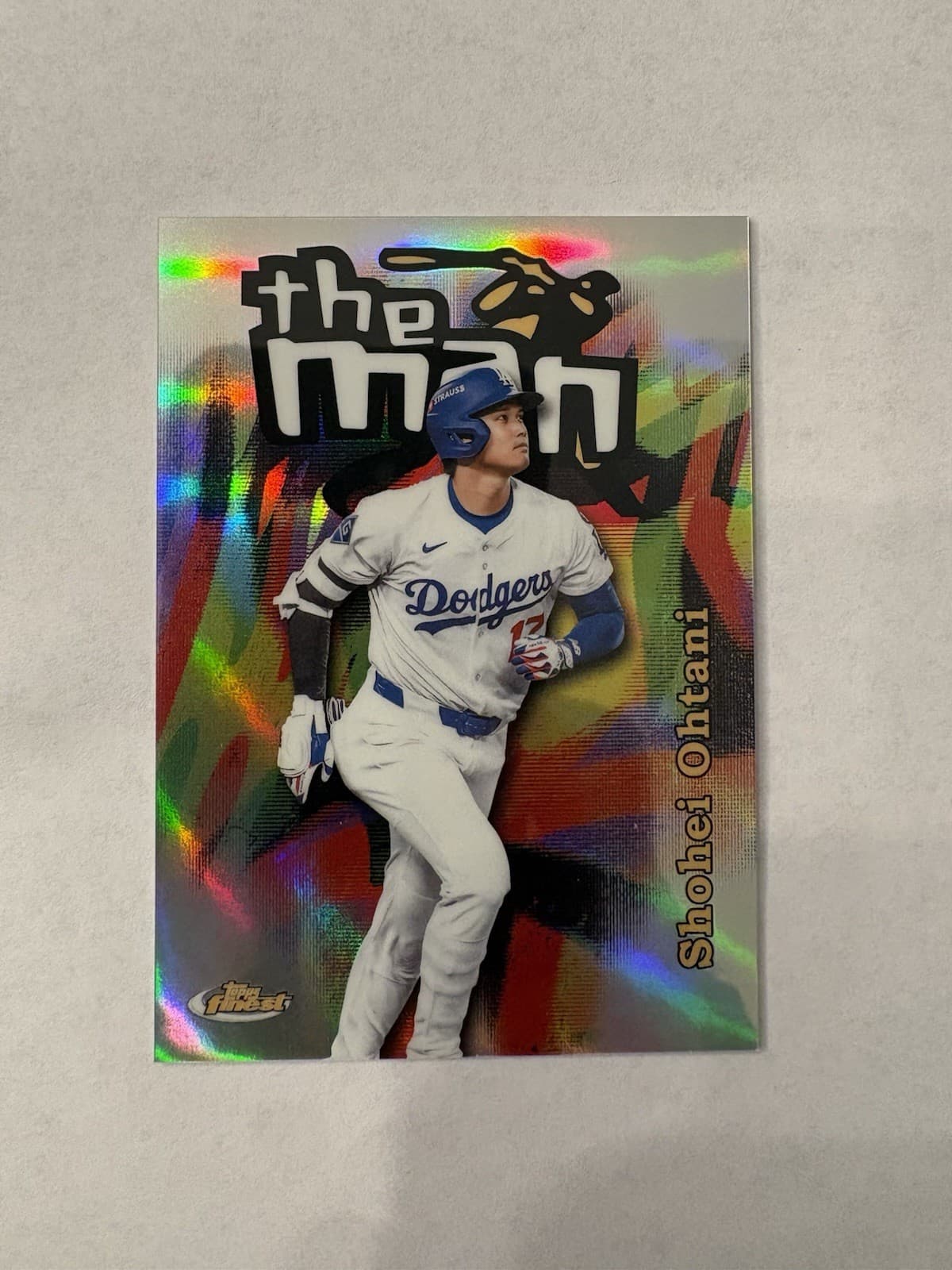2026 Topps Finest The Man #TM2 Shohei Ohtani SSP Dodgers
